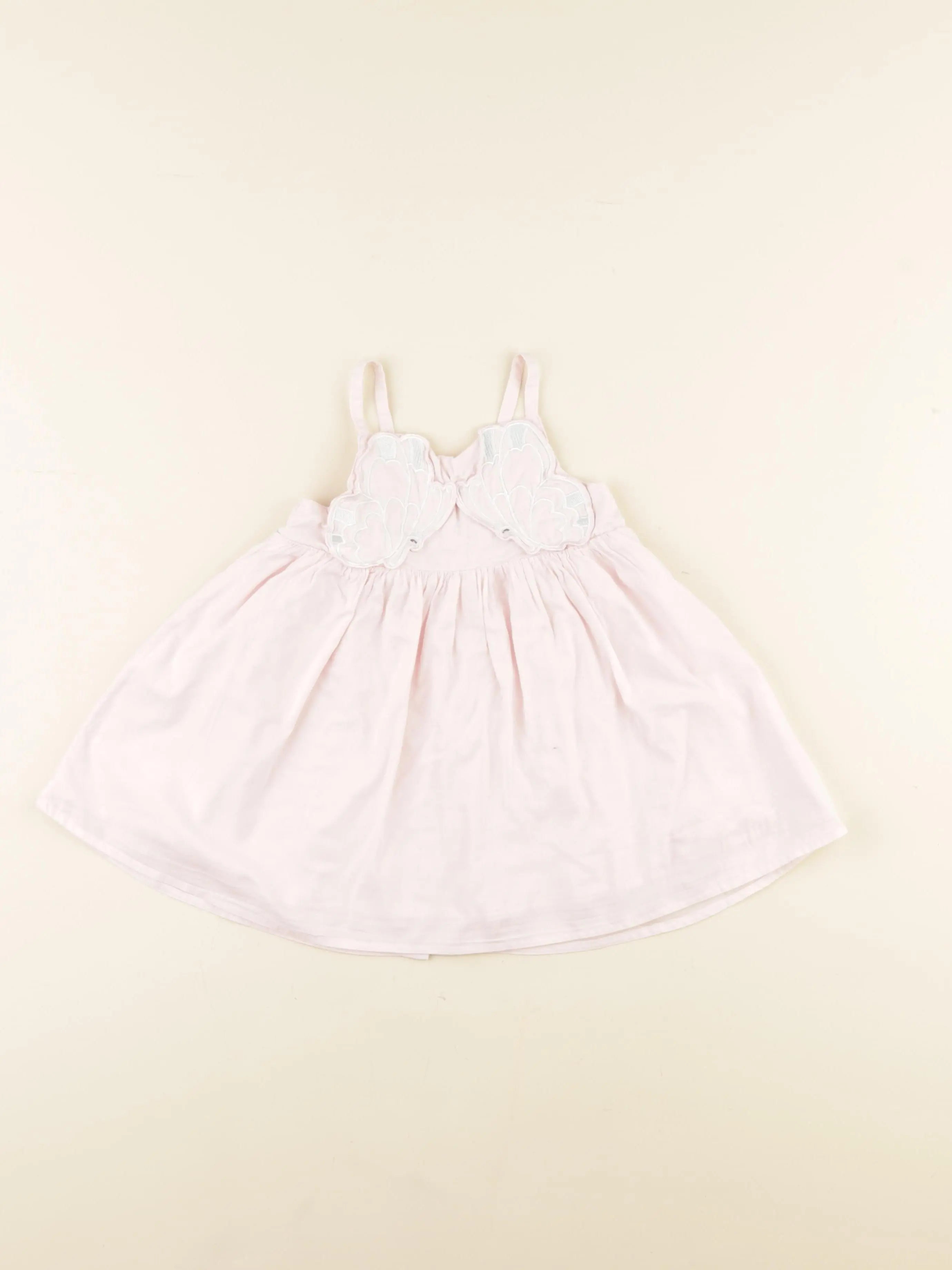 Vertbaudet - robe rose - 18 mois