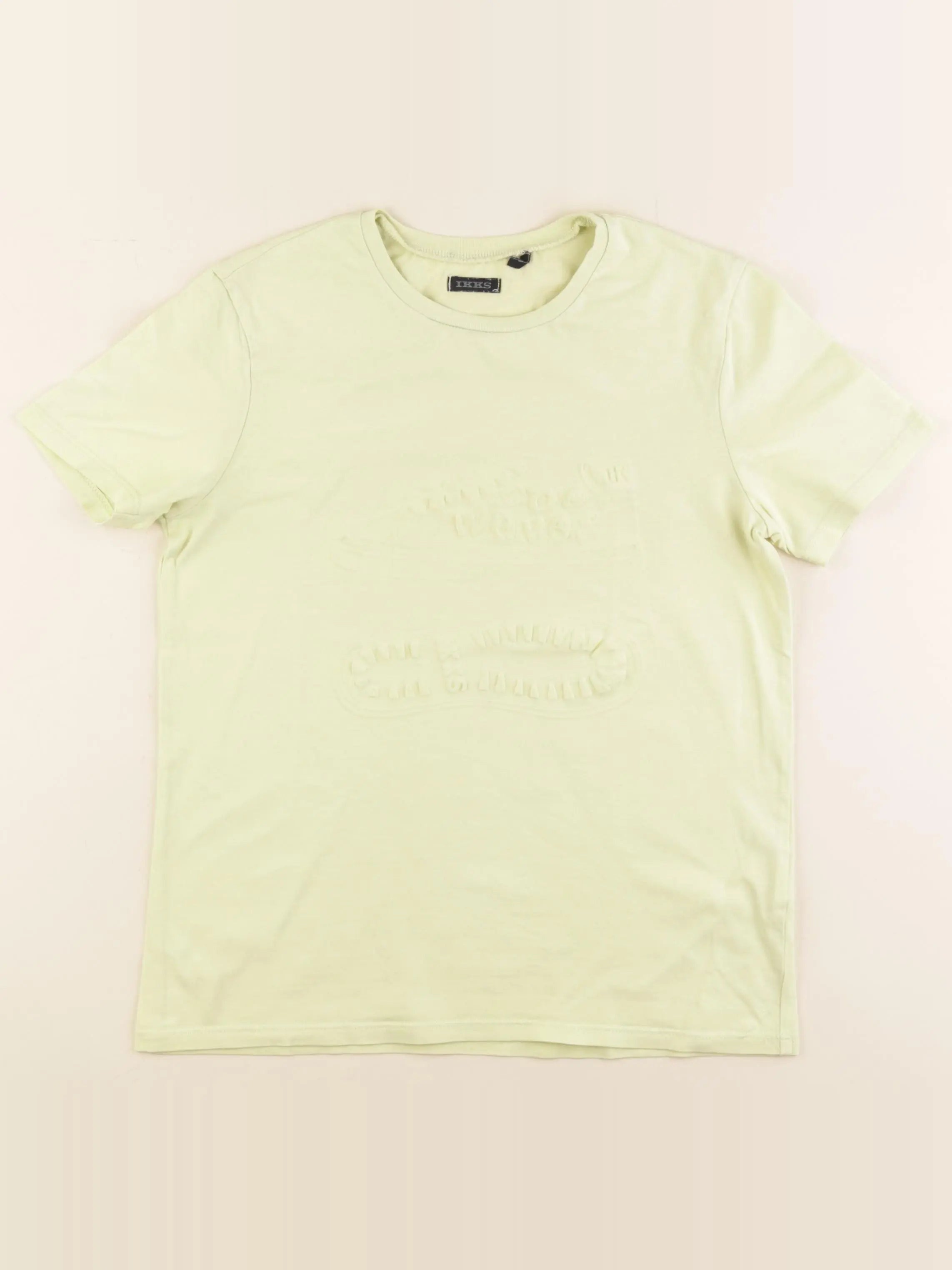 IKKS - tee-shirt jaune - 10 ans