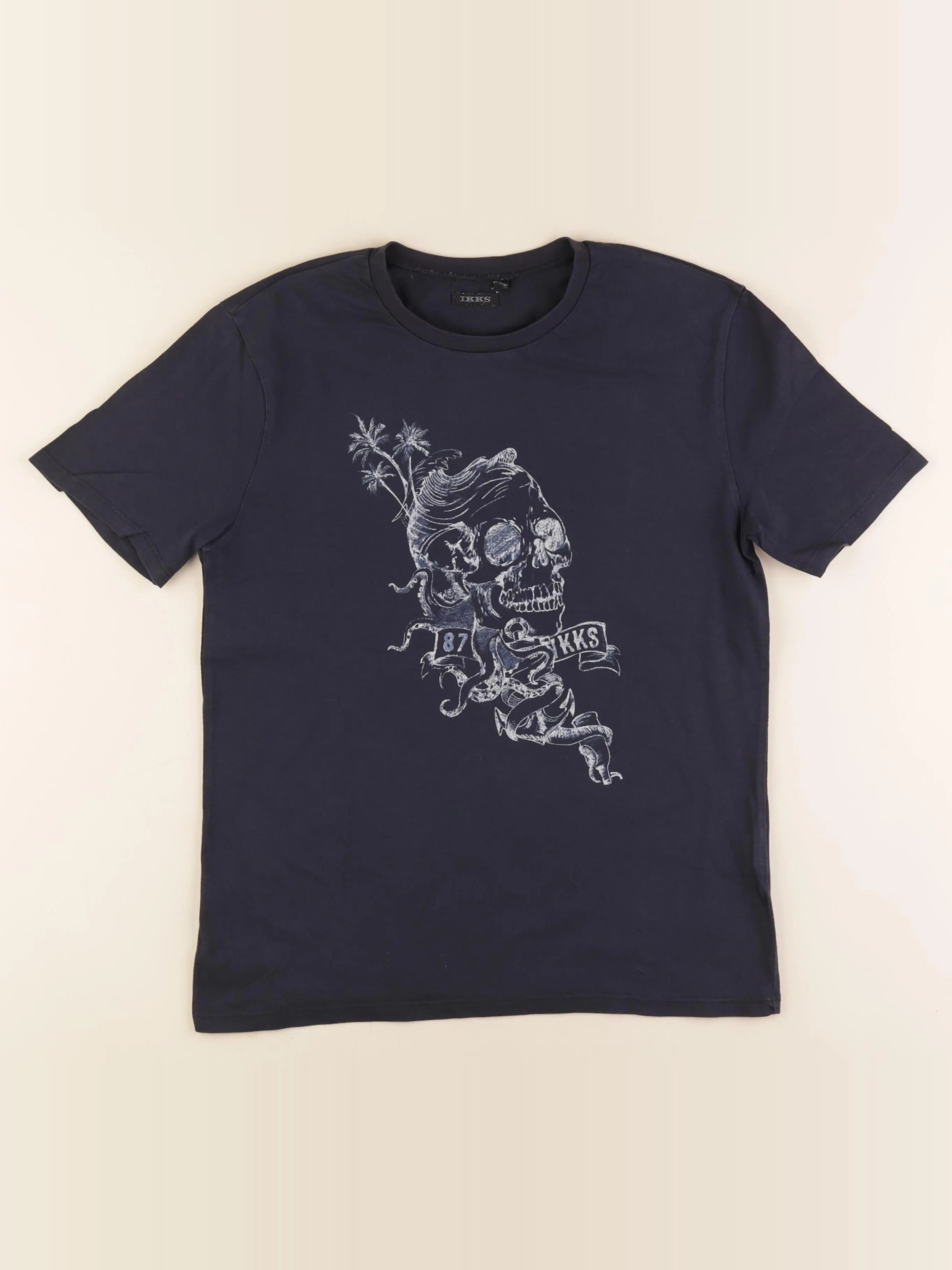 IKKS - tee-shirt bleu - 12 ans