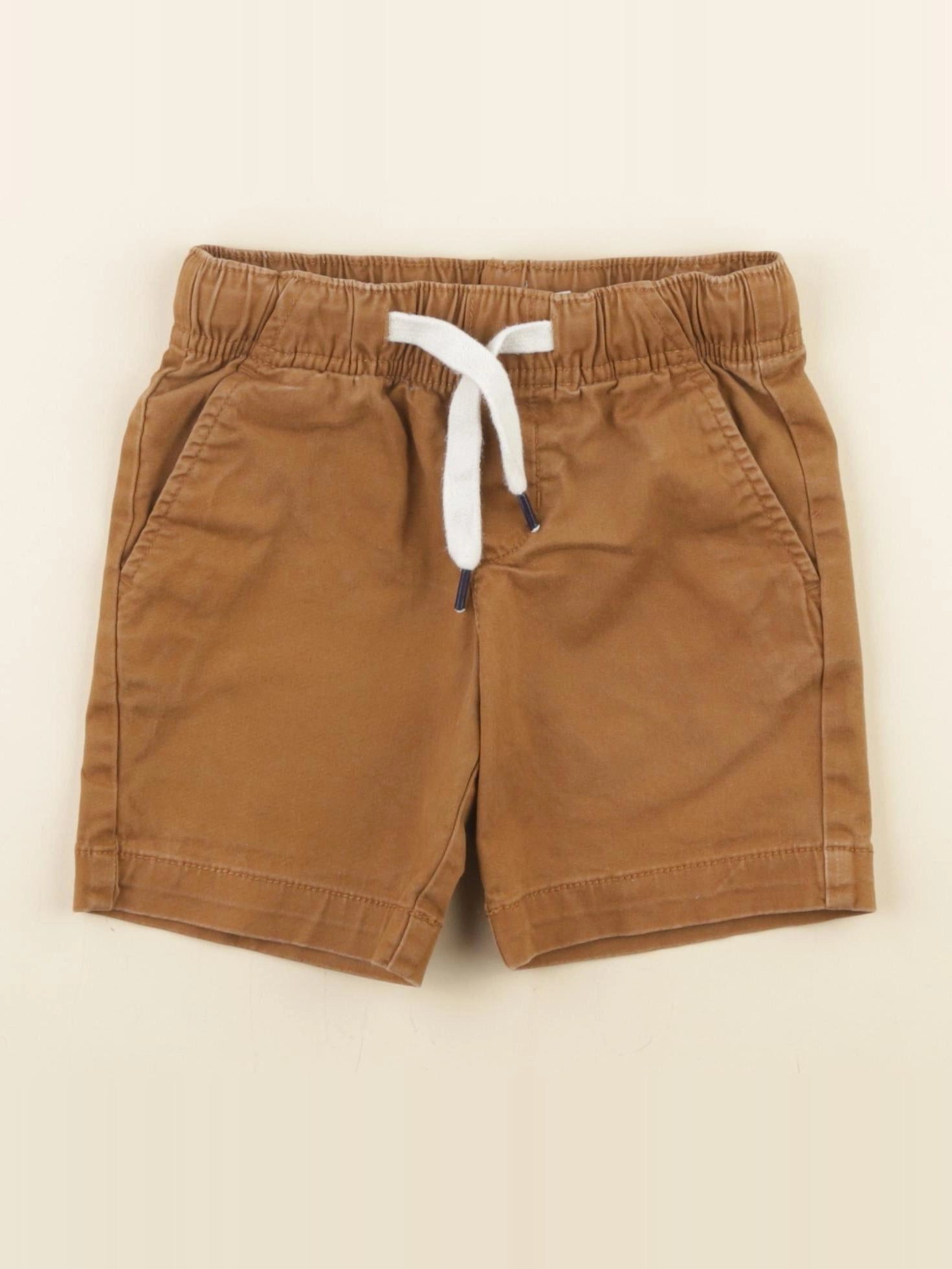 Monoprix - short marron - 4 ans