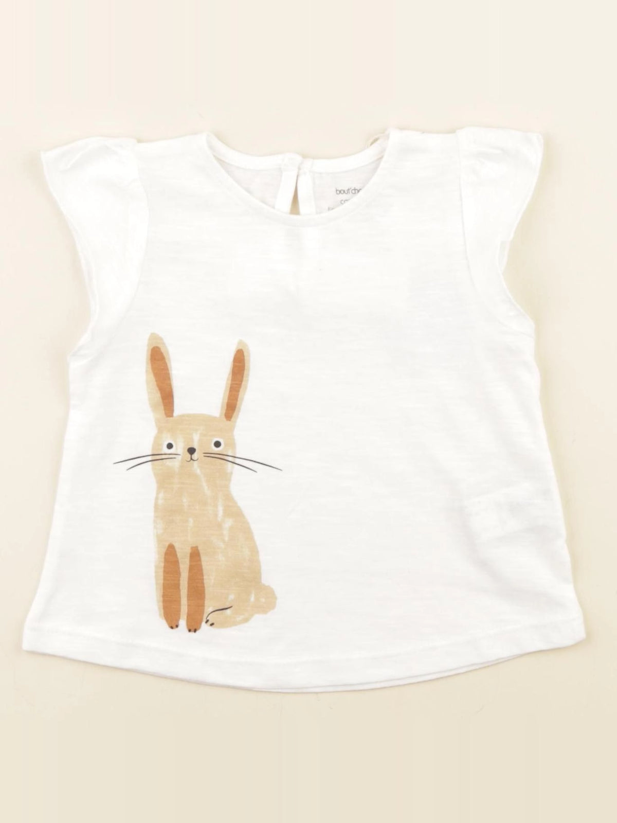 Boutchou - tee-shirt blanc - 12 mois
