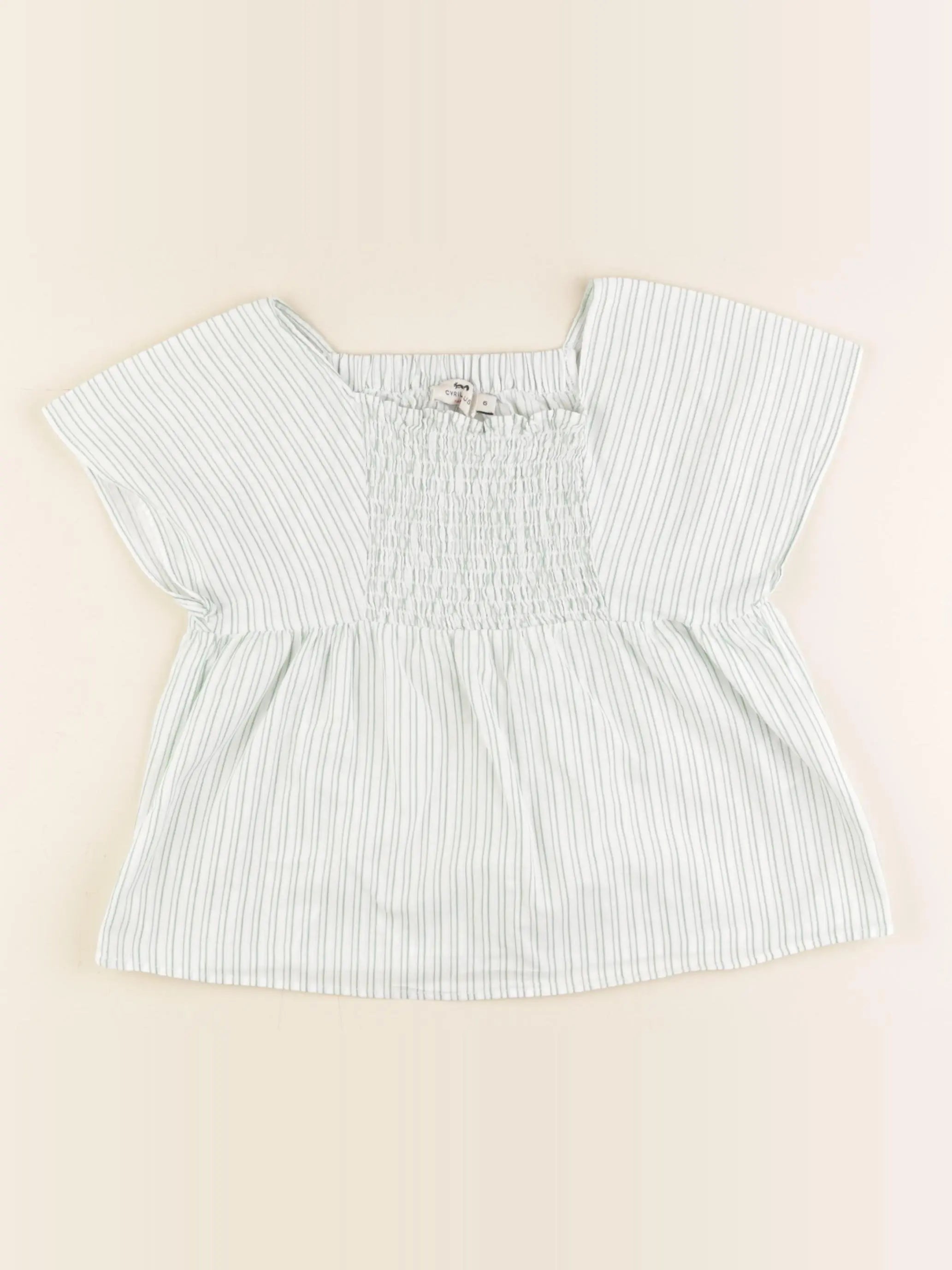 Cyrillus - blouse vert - 5 ans