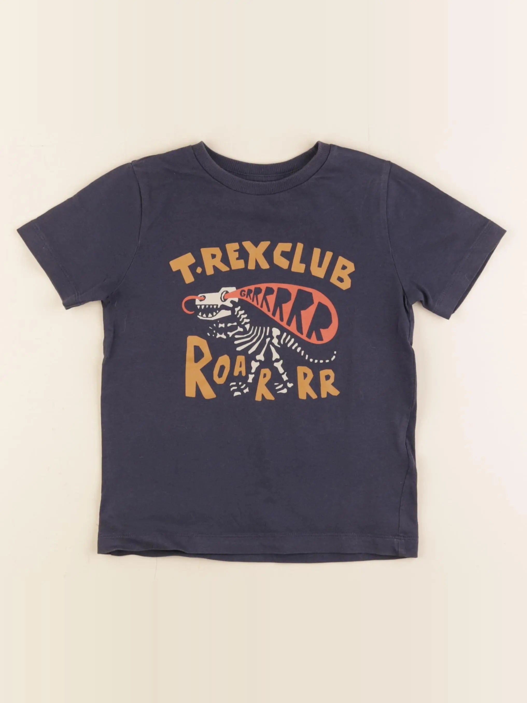 Vertbaudet - tee-shirt bleu - 5 ans