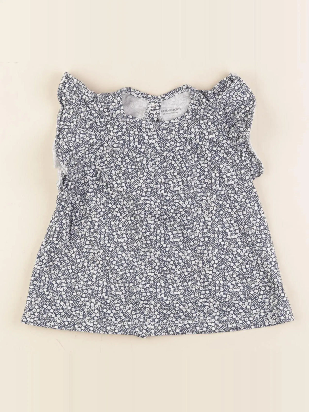 Vertbaudet - tee-shirt bleu - 36 mois