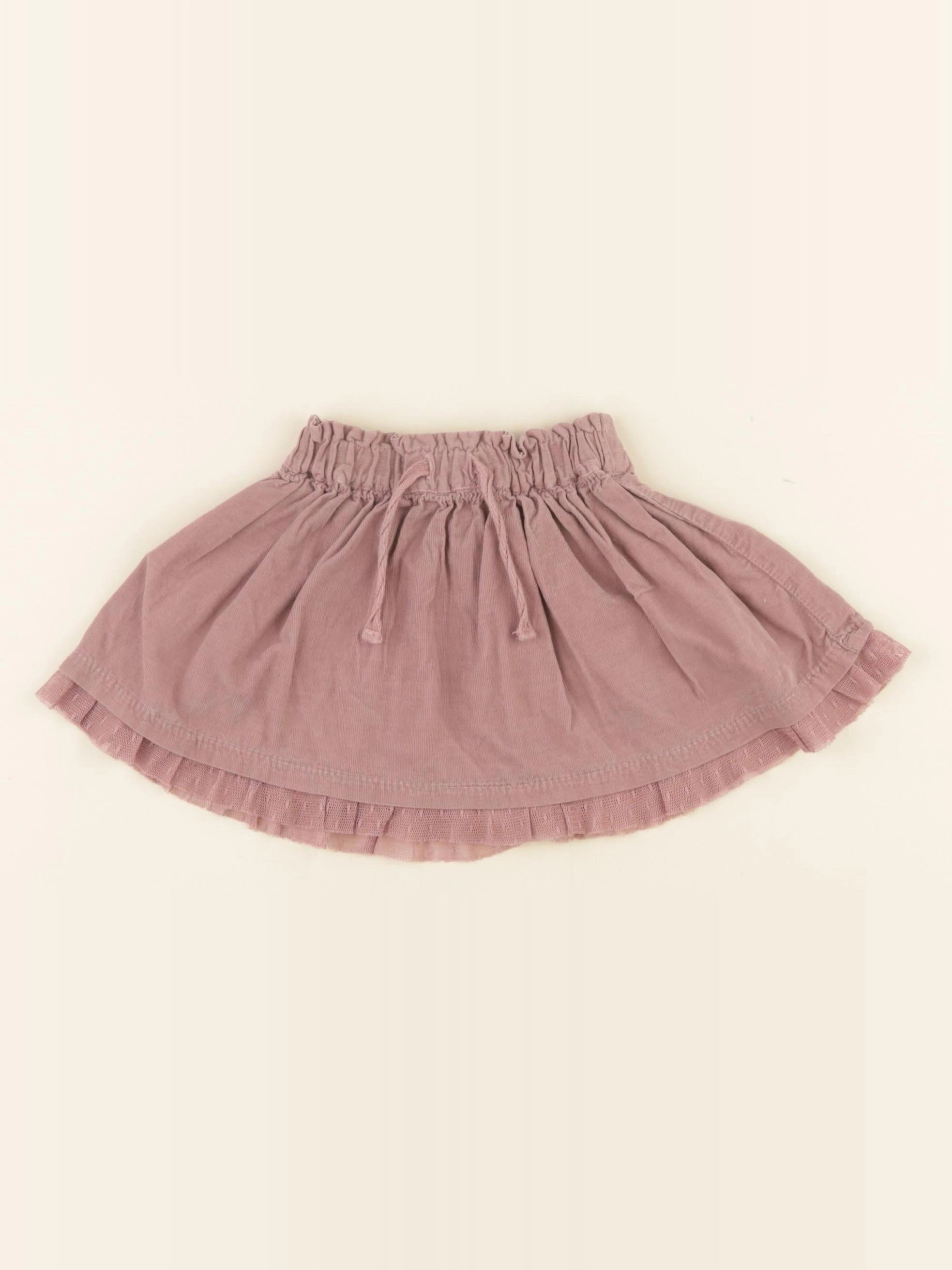 Zara - jupe rose - 9/12 mois