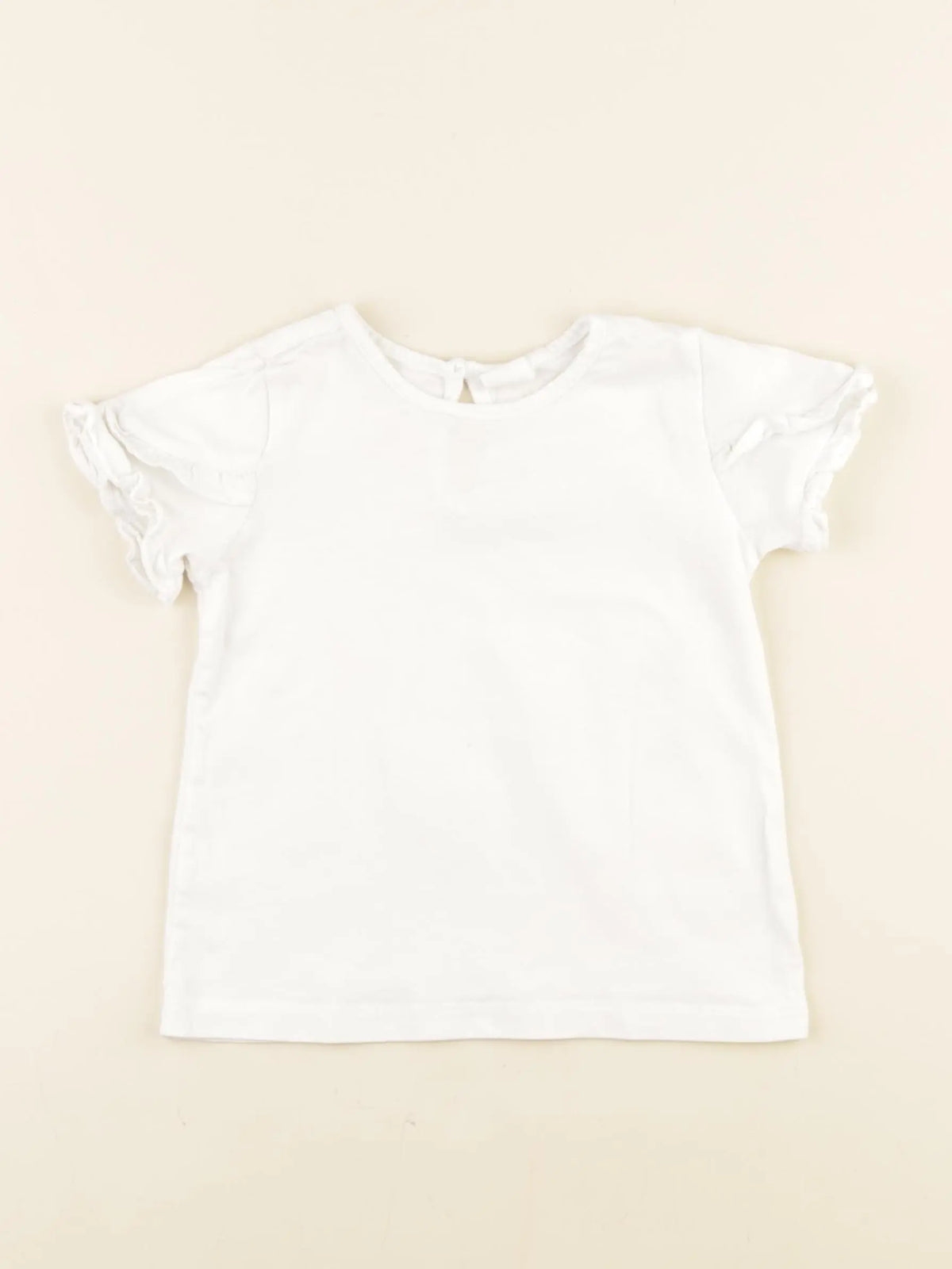 H&M - tee-shirt blanc - 9/12 mois
