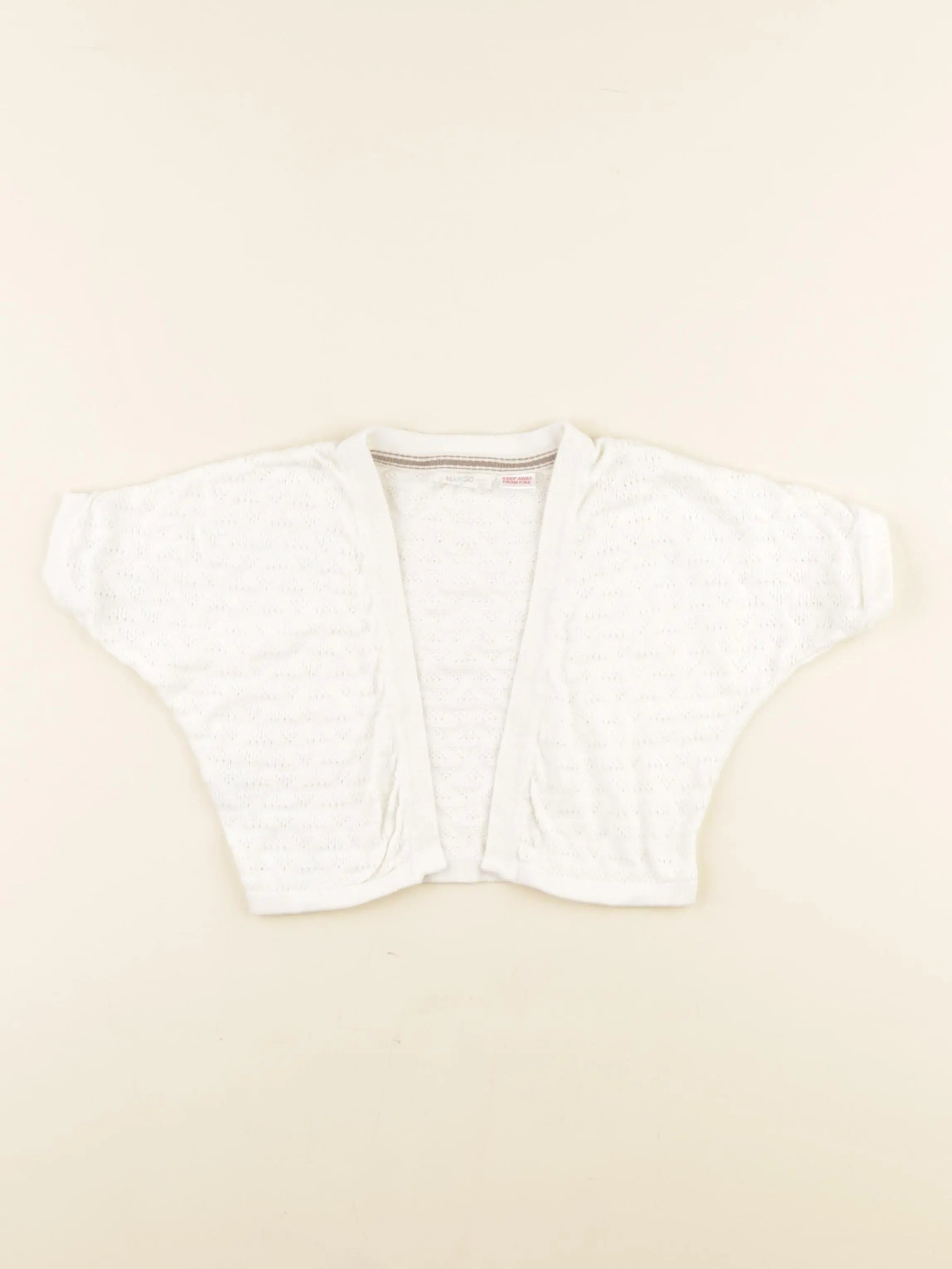 Mango - gilet beige - 9/12 mois