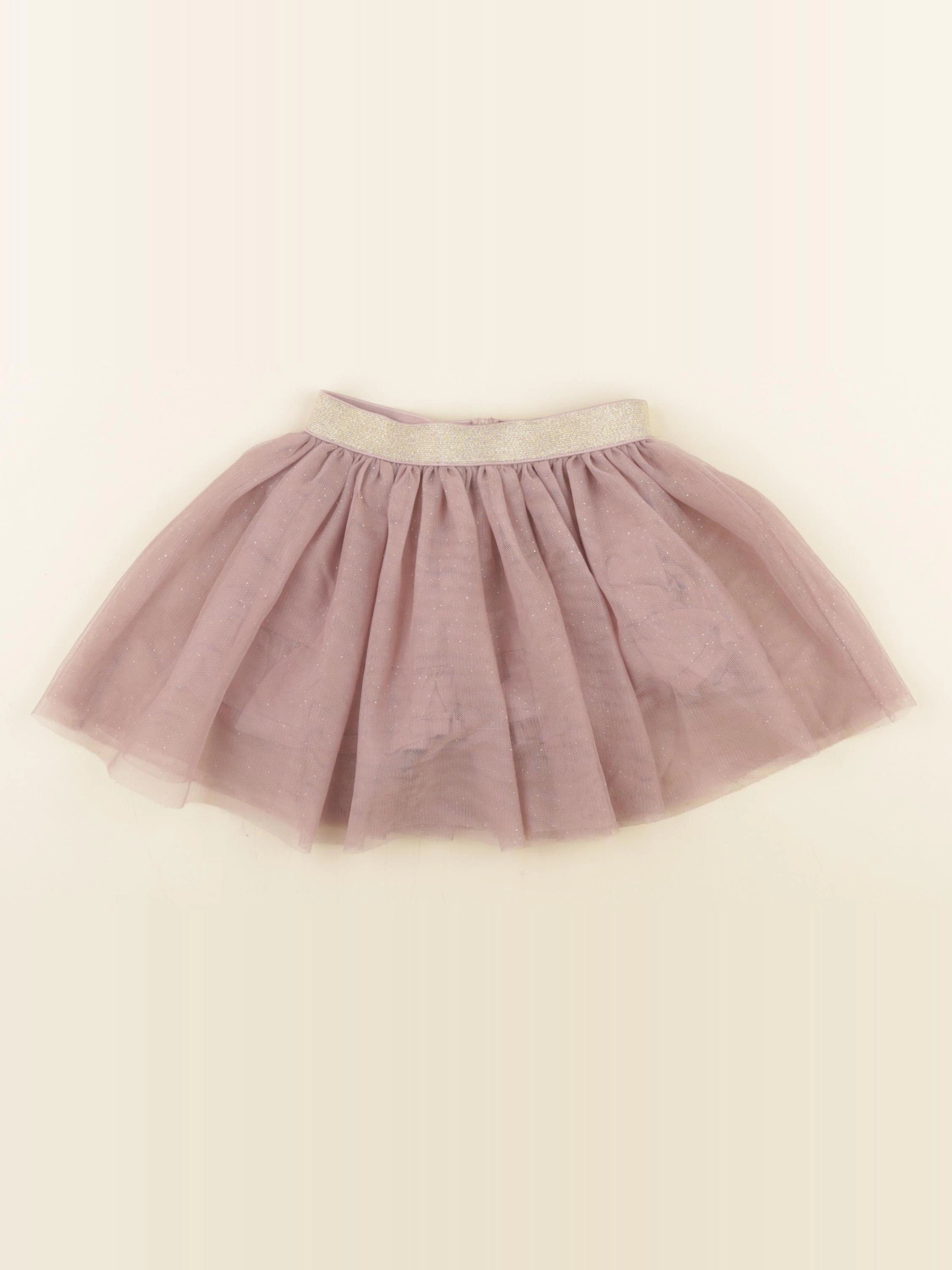 Vertbaudet - jupe violet - 18 mois