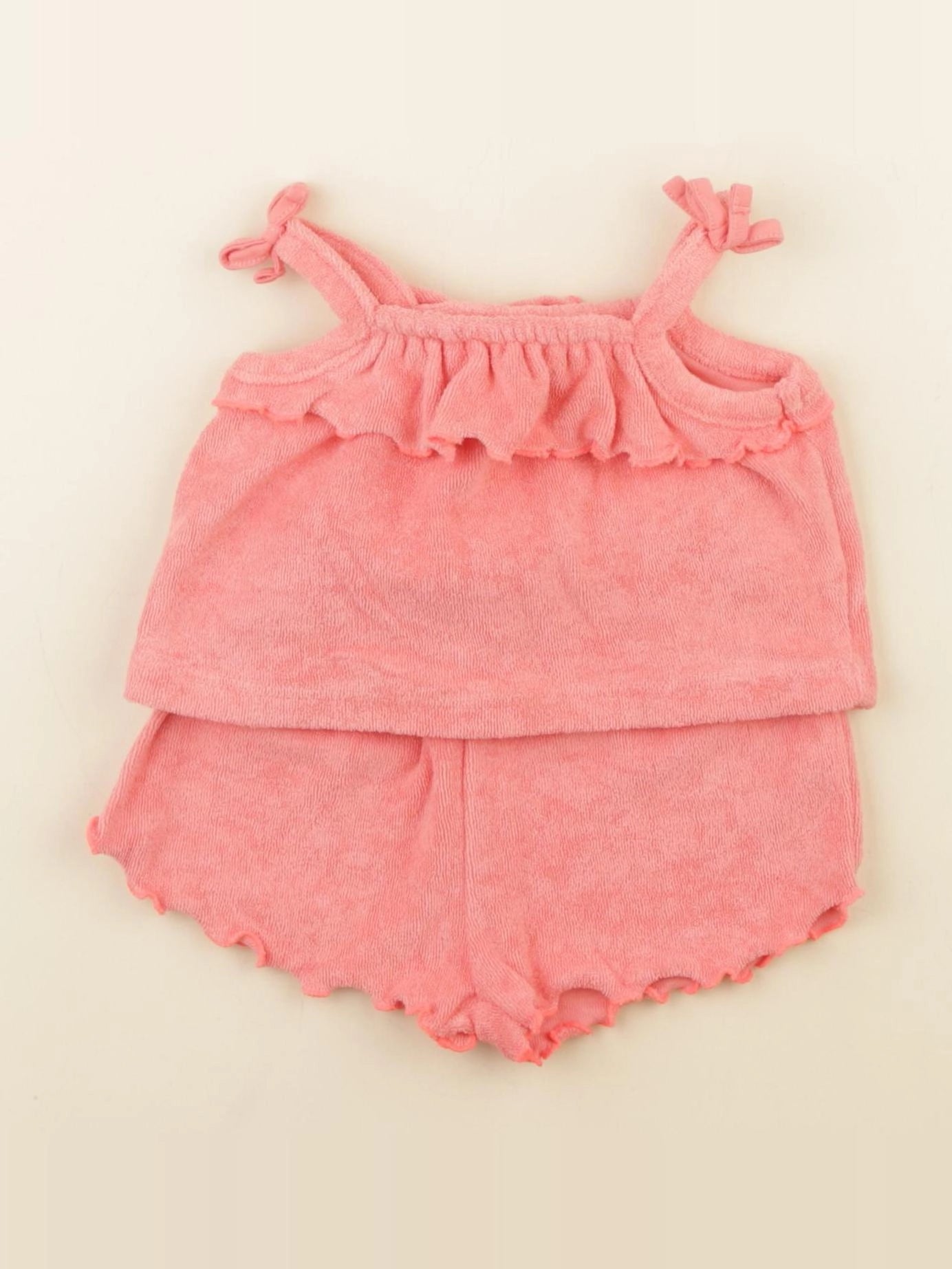 Vertbaudet - ensemble rose - 3 mois