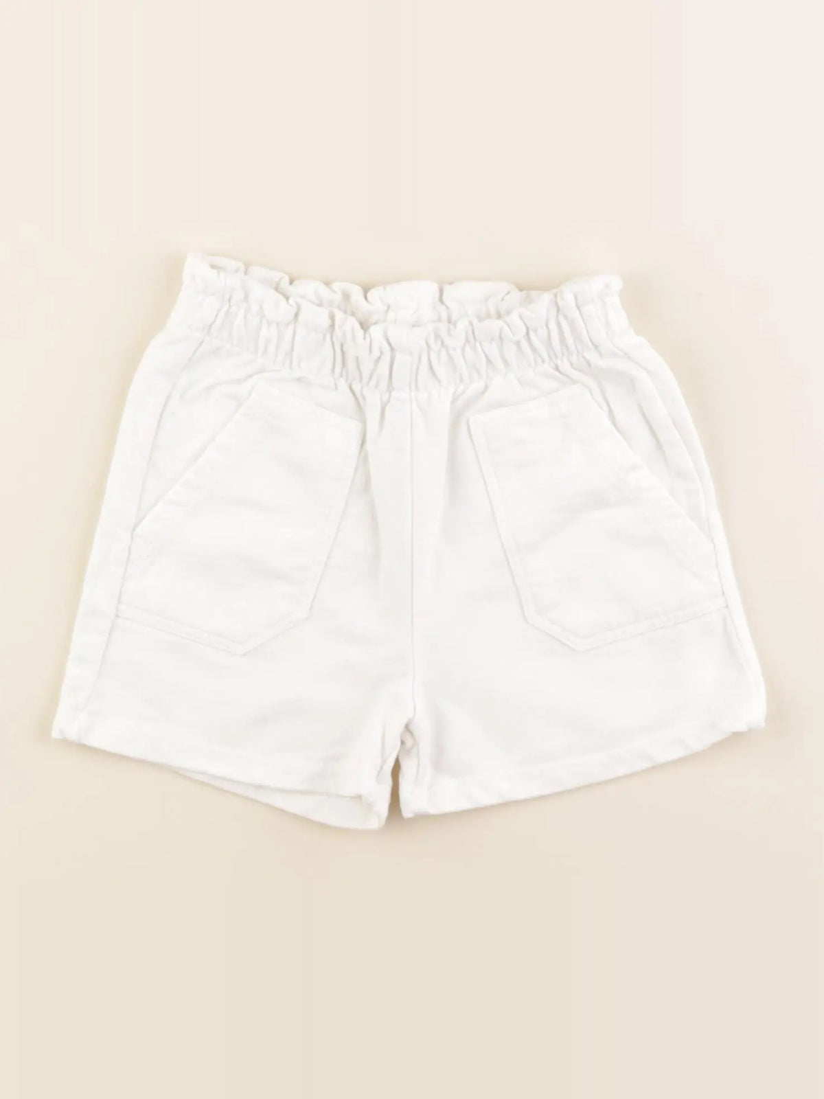 La Redoute - short blanc - 18 mois