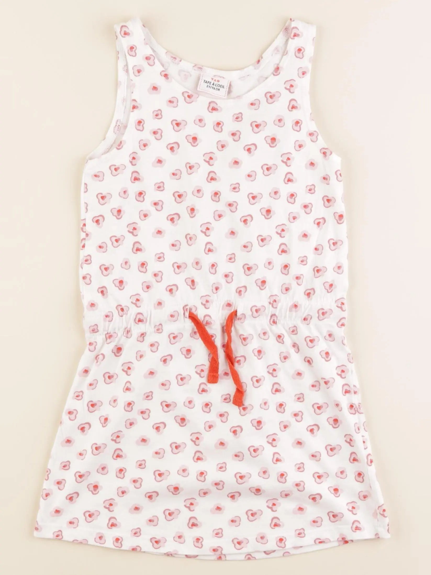 Tape à l'oeil - robe blanc - 3 ans