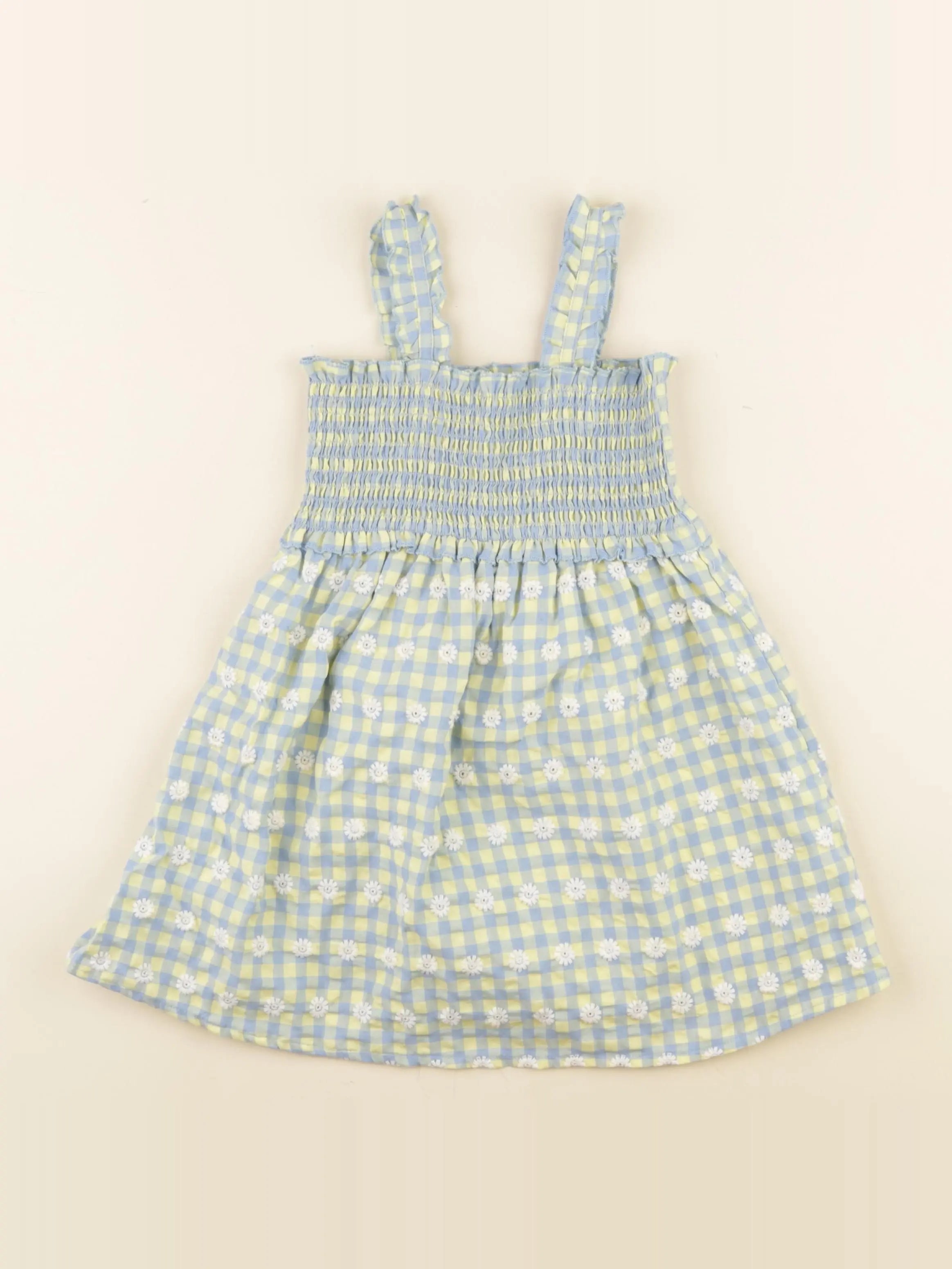 Zara - robe bleu - 4 ans