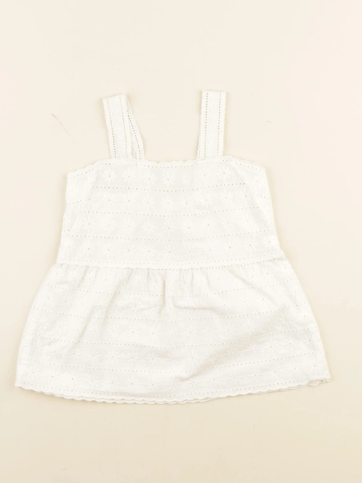 Zara - blouse blanc - 12/18 mois