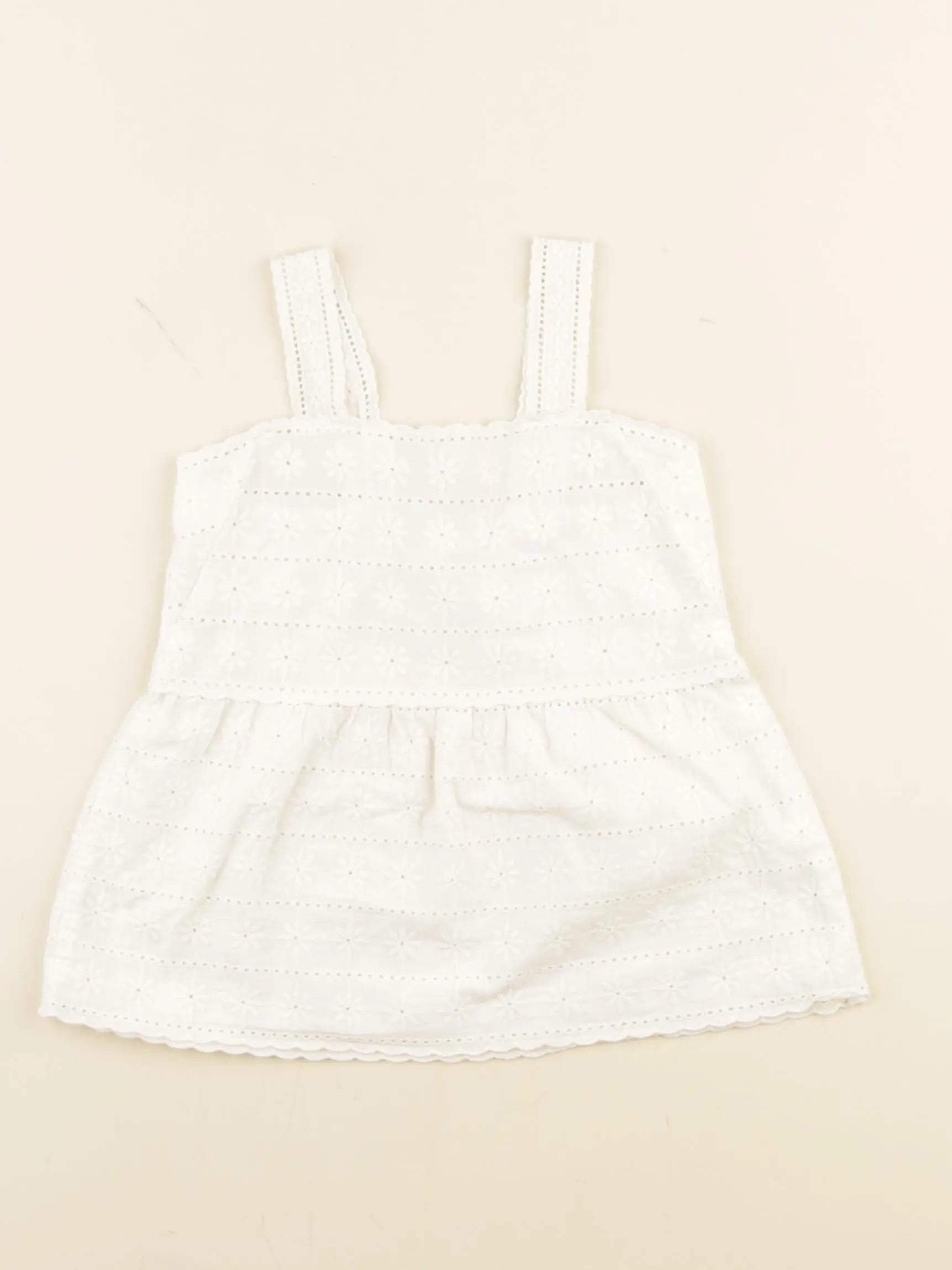 Zara - blouse blanc - 12/18 mois