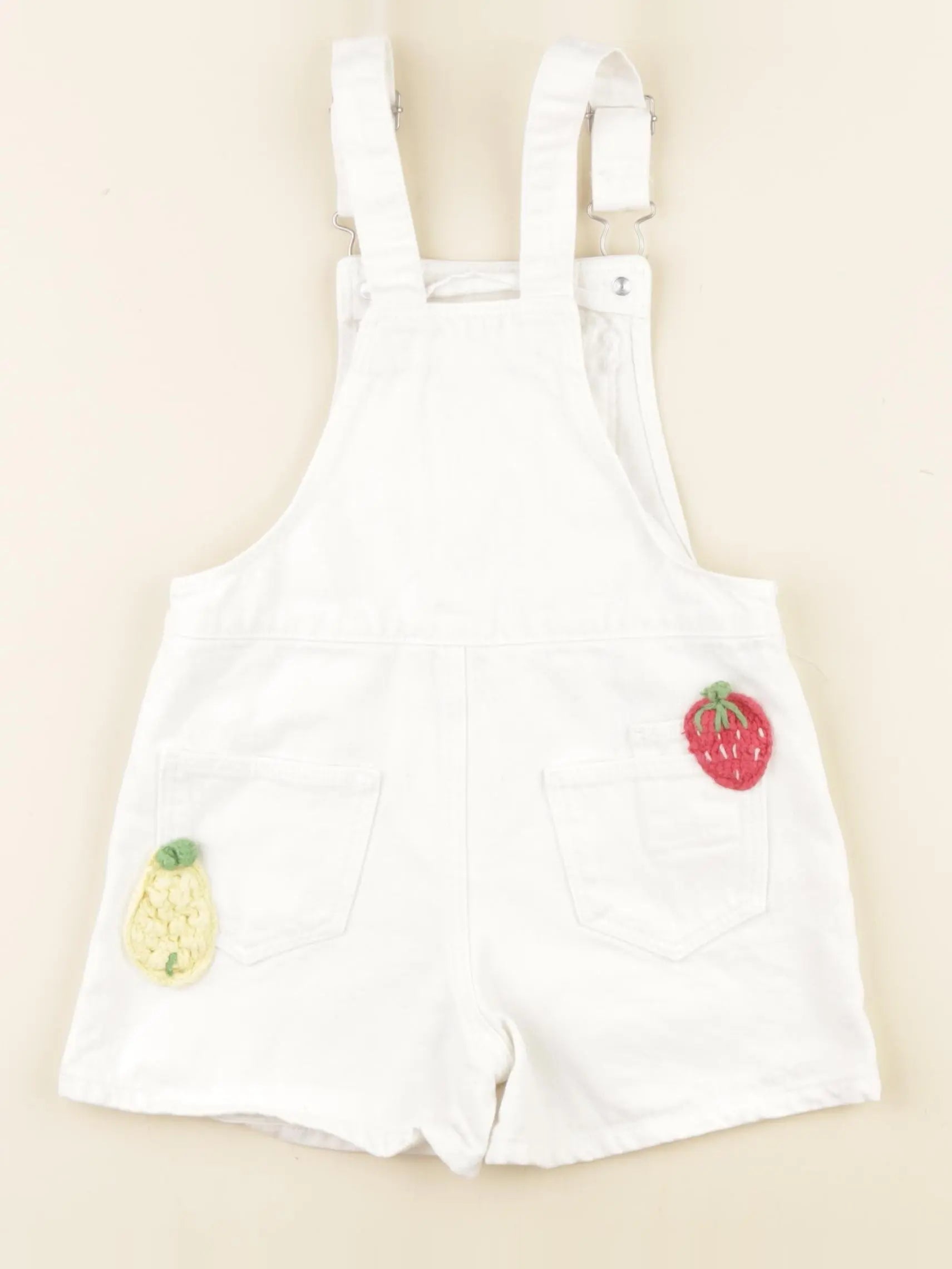 Zara - salopette blanc - 2/3 ans