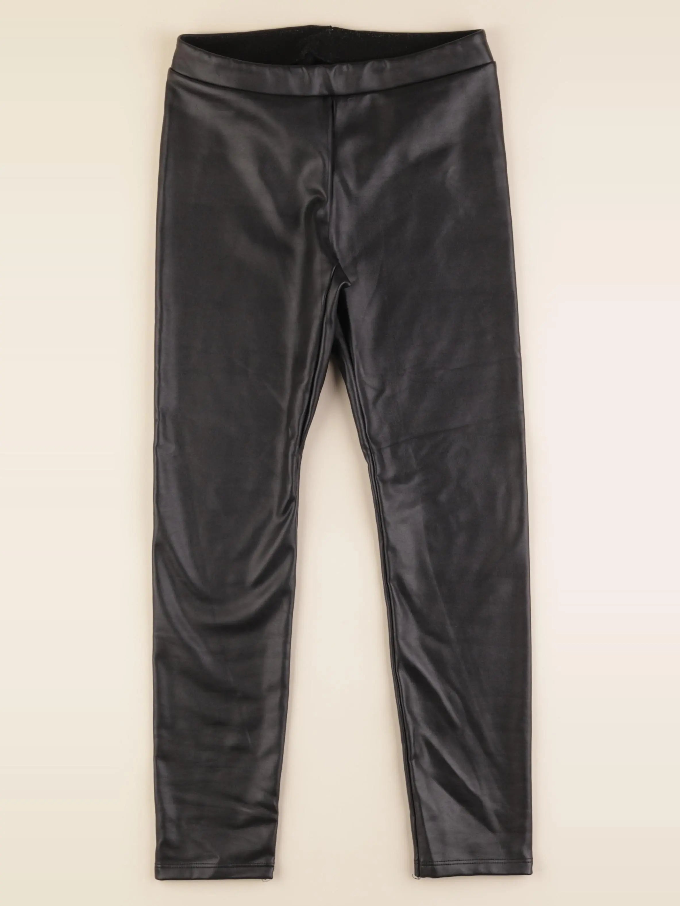 Calzedonia - pantalon simili cuir - 9/10 ans