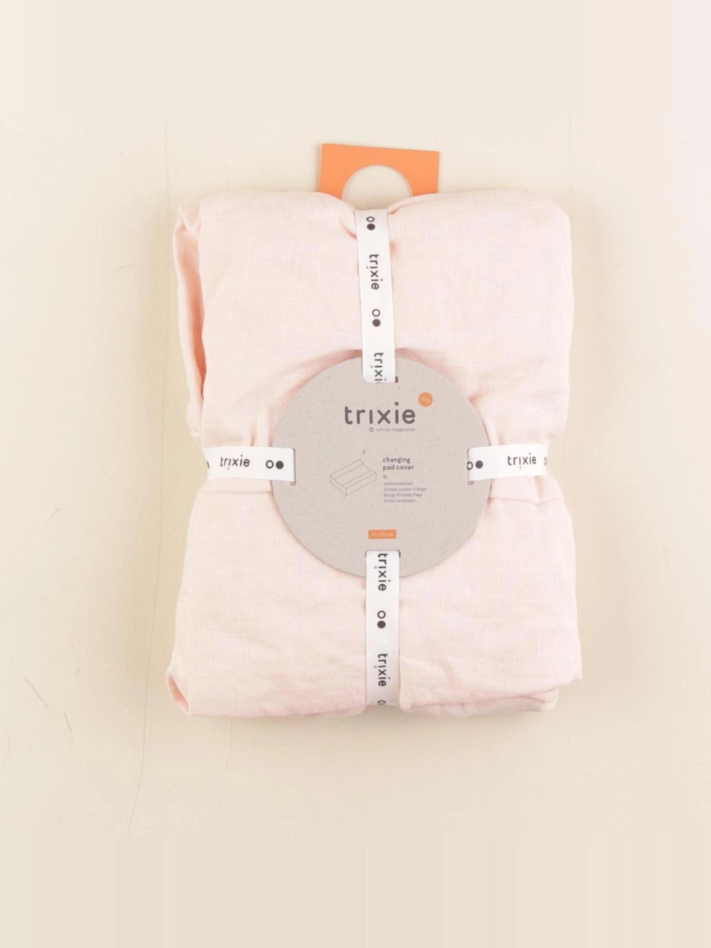 Trixie - housse de matelas à langer rose - 