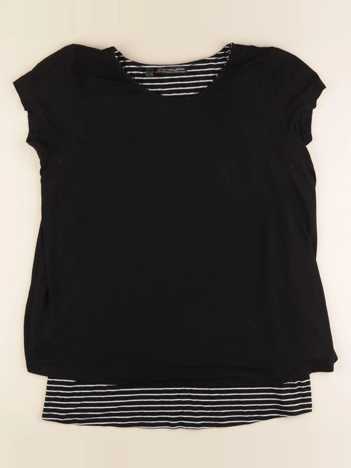 Bonprix - tee-shirt grossesse noir - 40 à 42