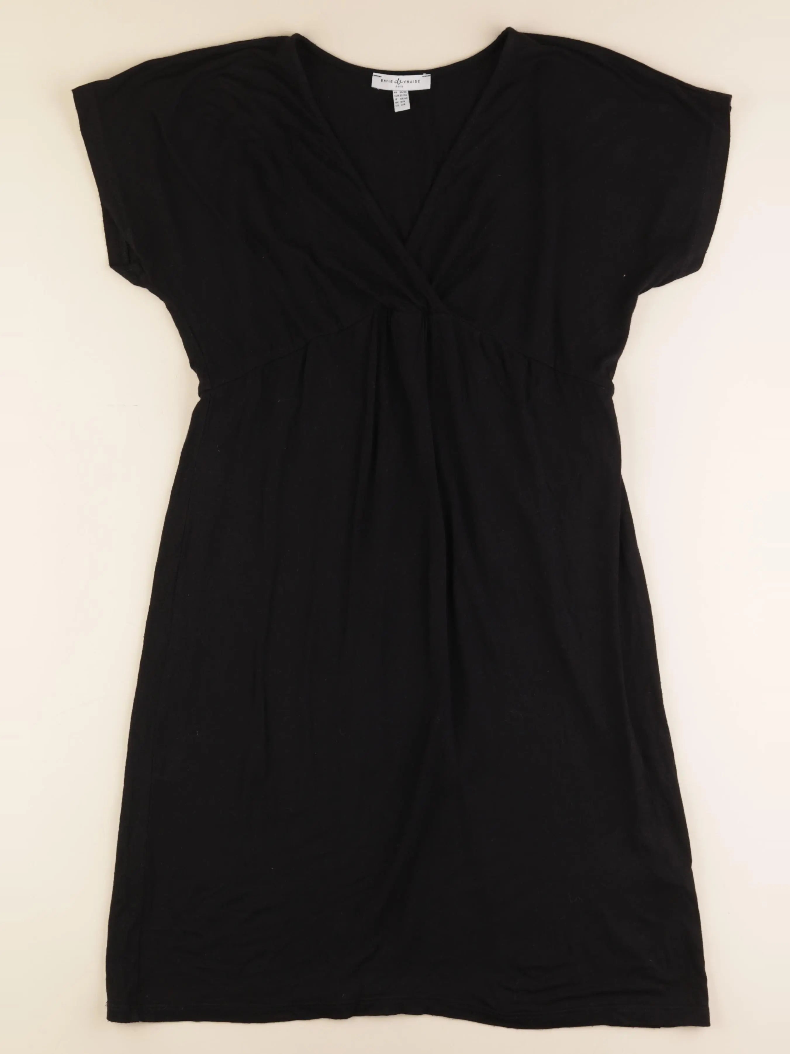 Envie de fraise - robe grossesse noir - 34 à 36