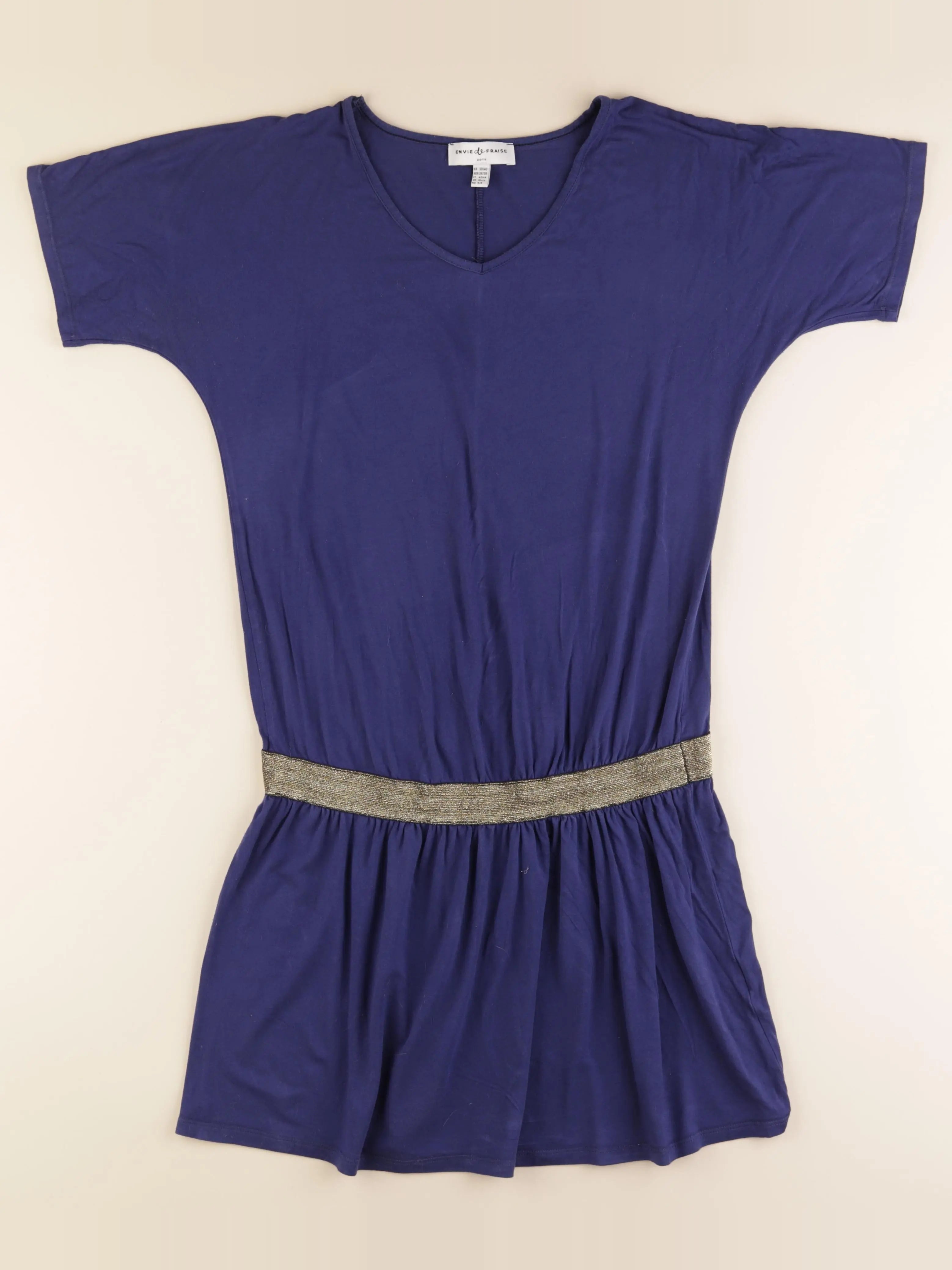 Envie de fraise - robe grossesse bleu - 38 à 40