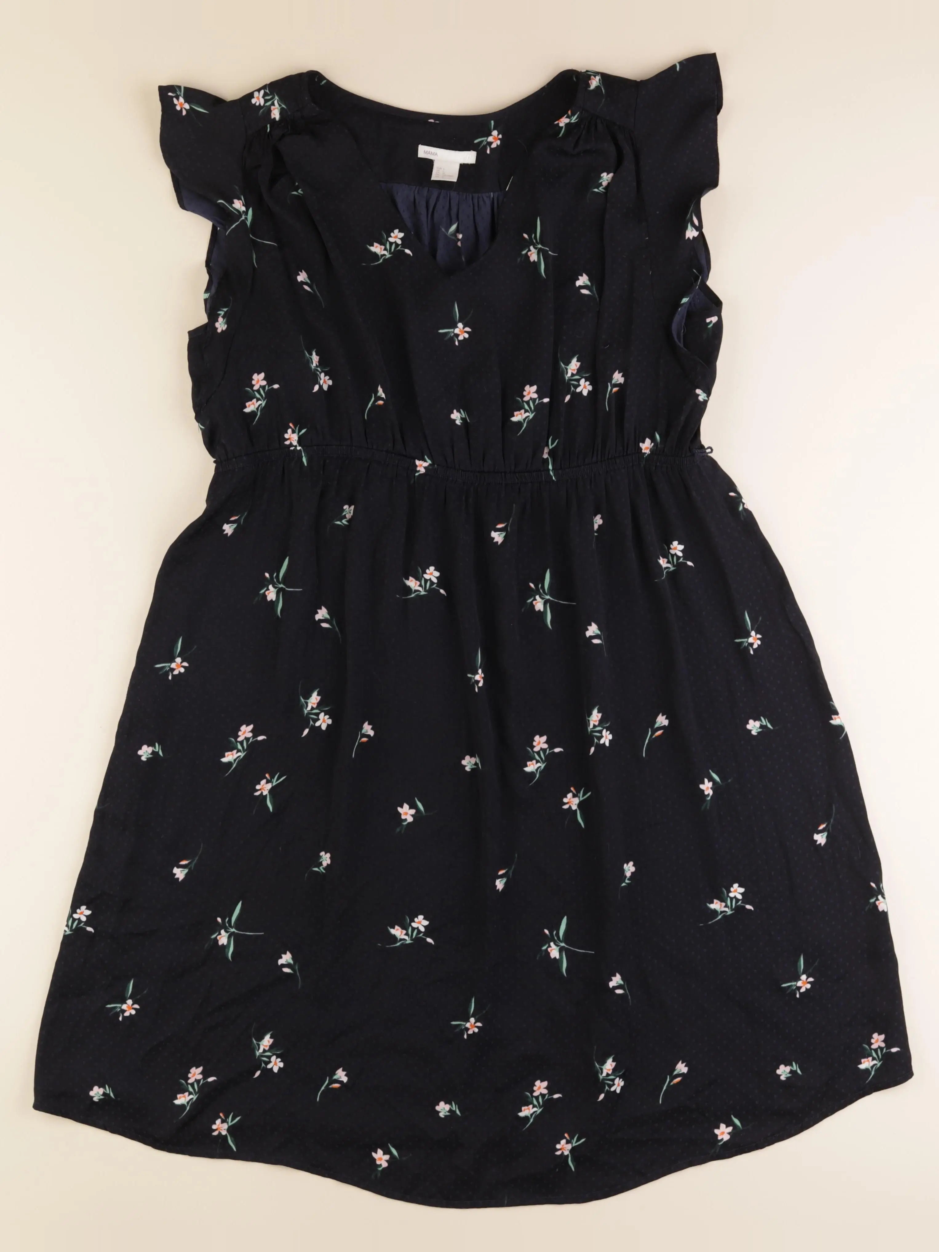 H&M - robe grossesse bleu - 44 à 46