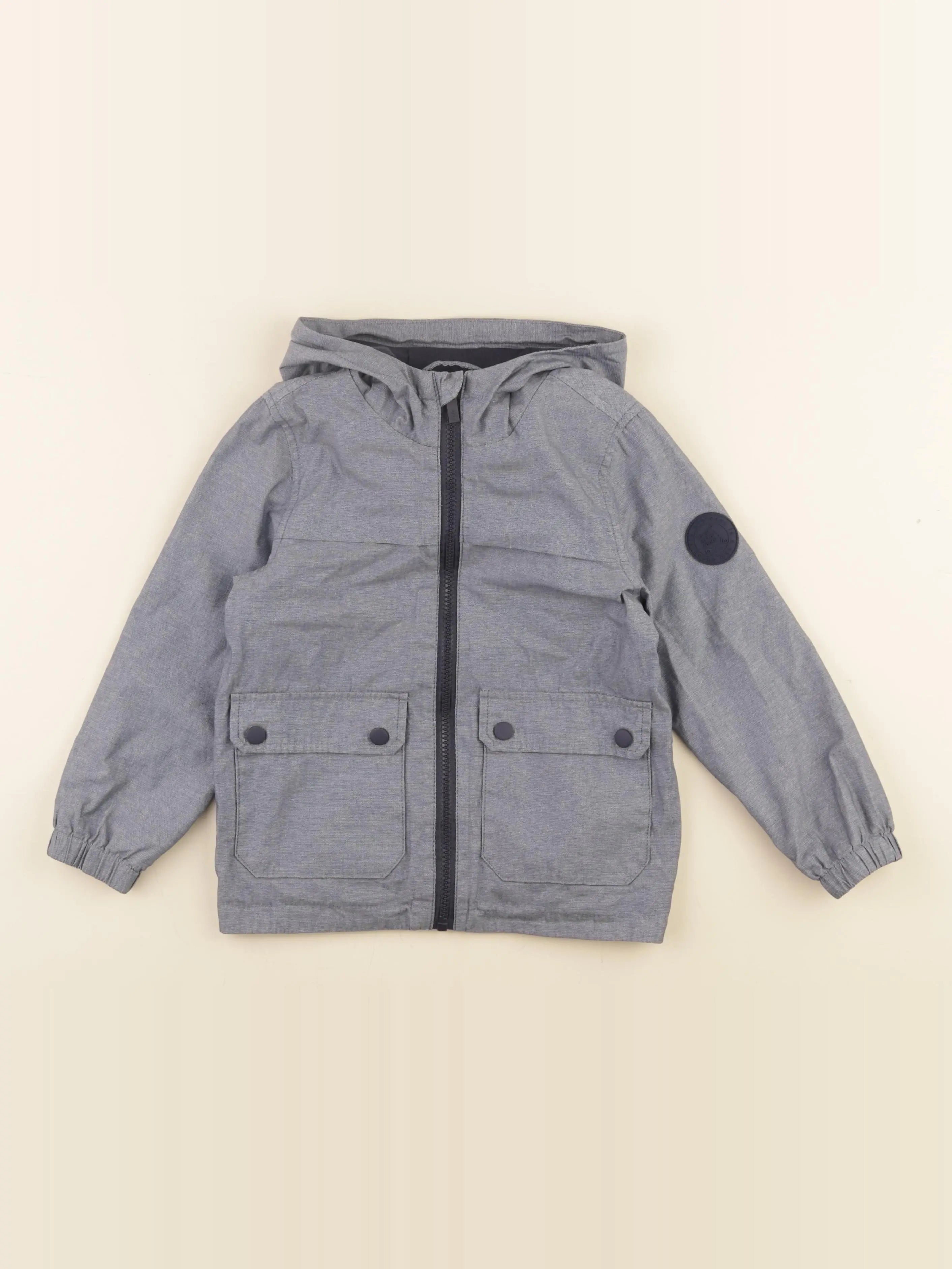 Vertbaudet - coupe-vent bleu - 4 ans