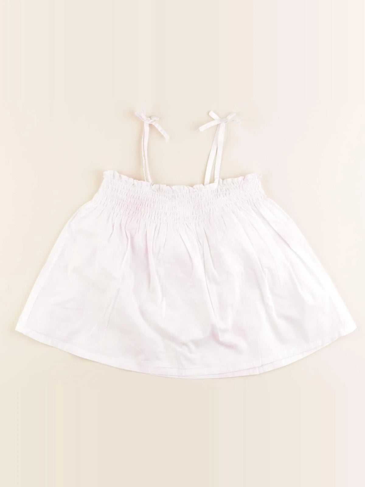 Zara - blouse blanc, rose - 3/4 ans