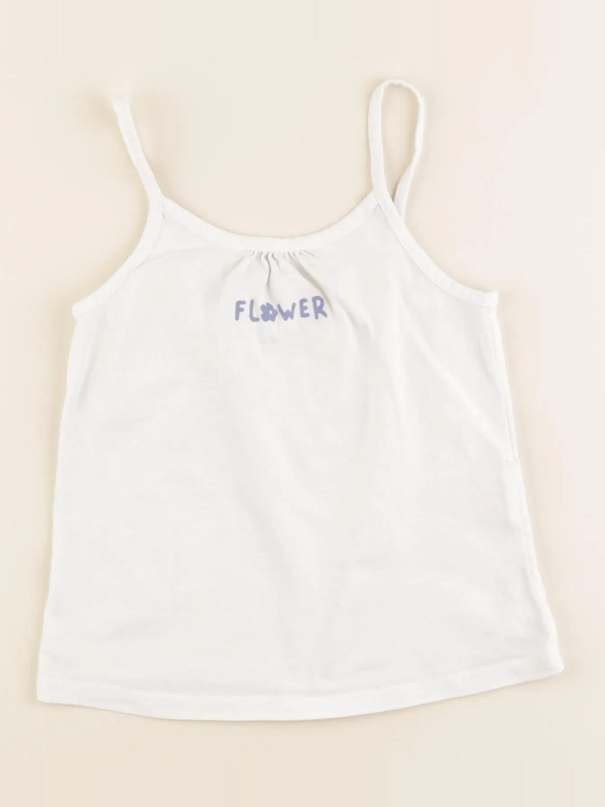 Vertbaudet - débardeur blanc - 3 ans