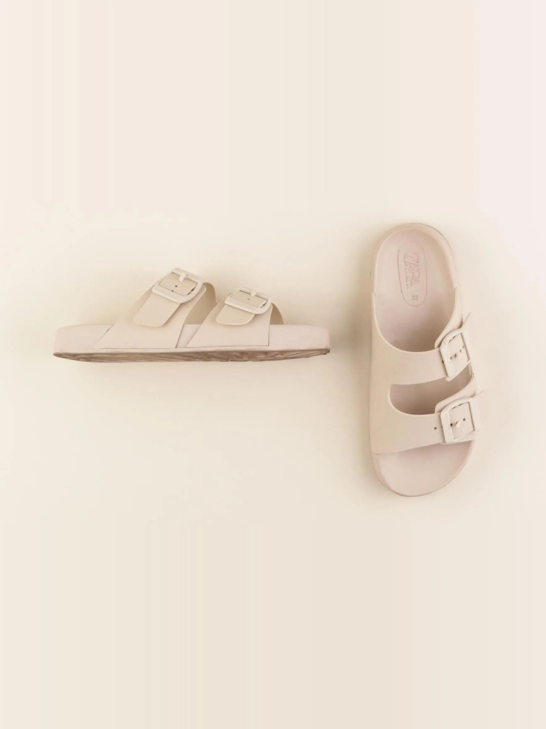 Zara - sandales marron - pointure 33