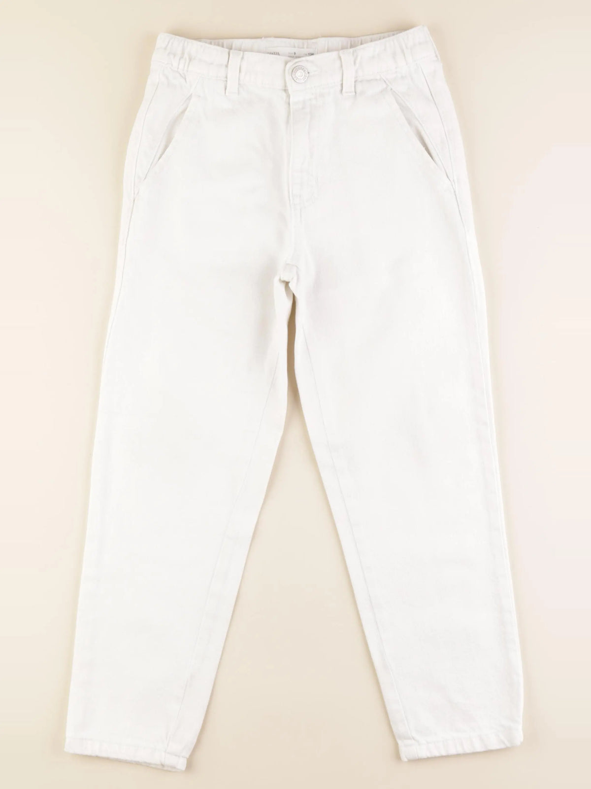 Zara - jean blanc - 9 ans