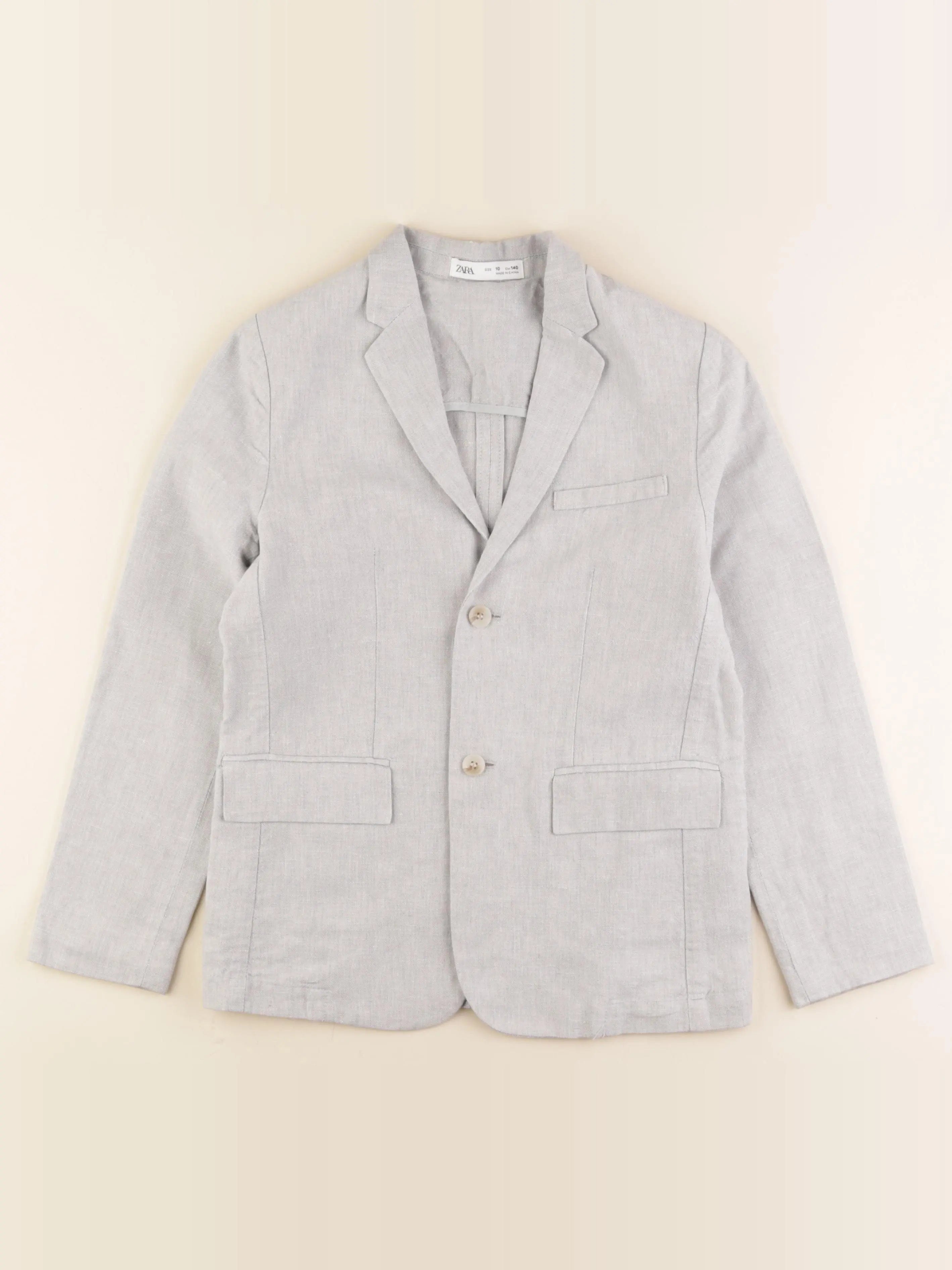 Zara - veste gris - 10 ans