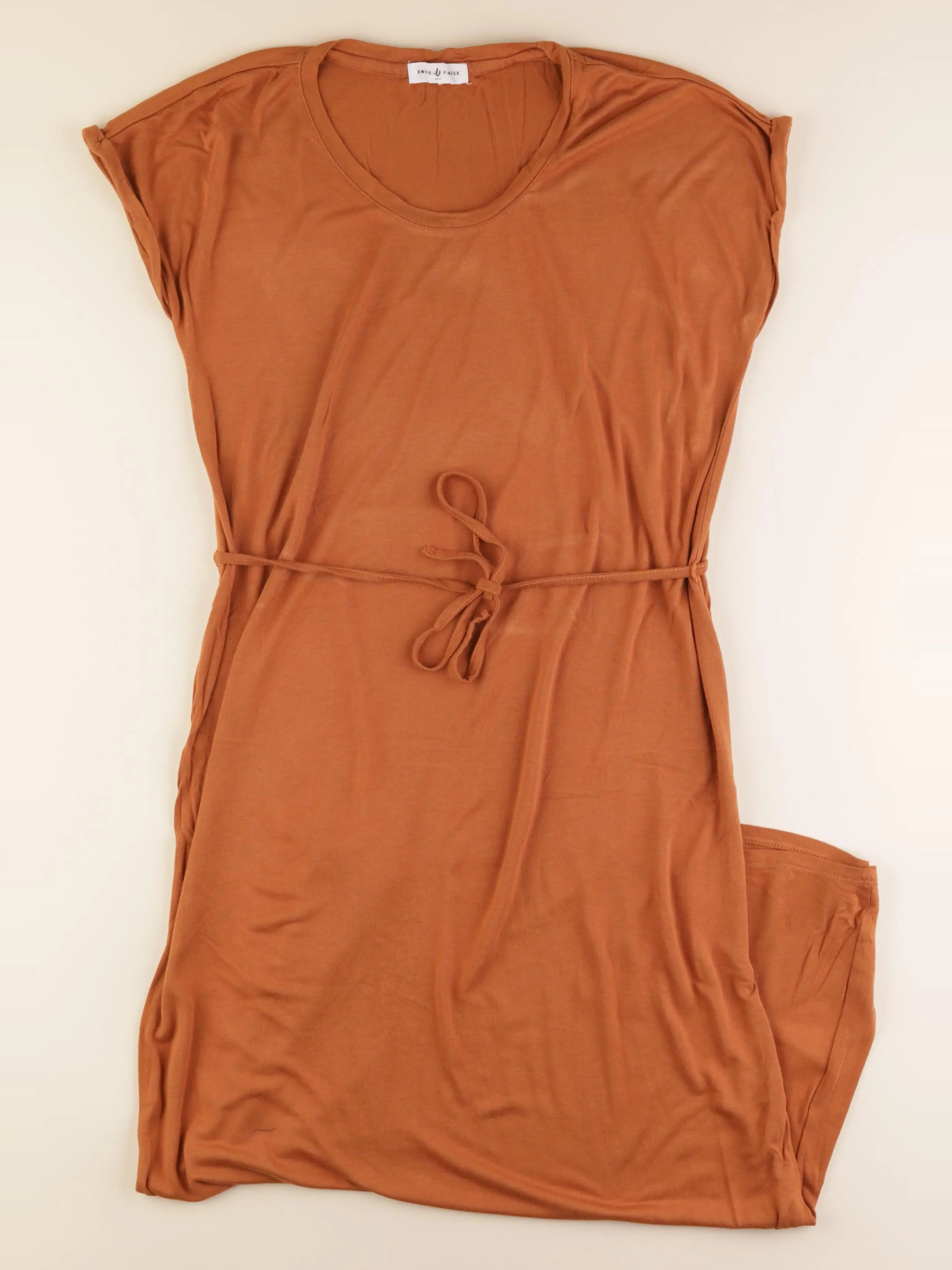 Envie de fraise - robe grossesse marron - 34 à 36