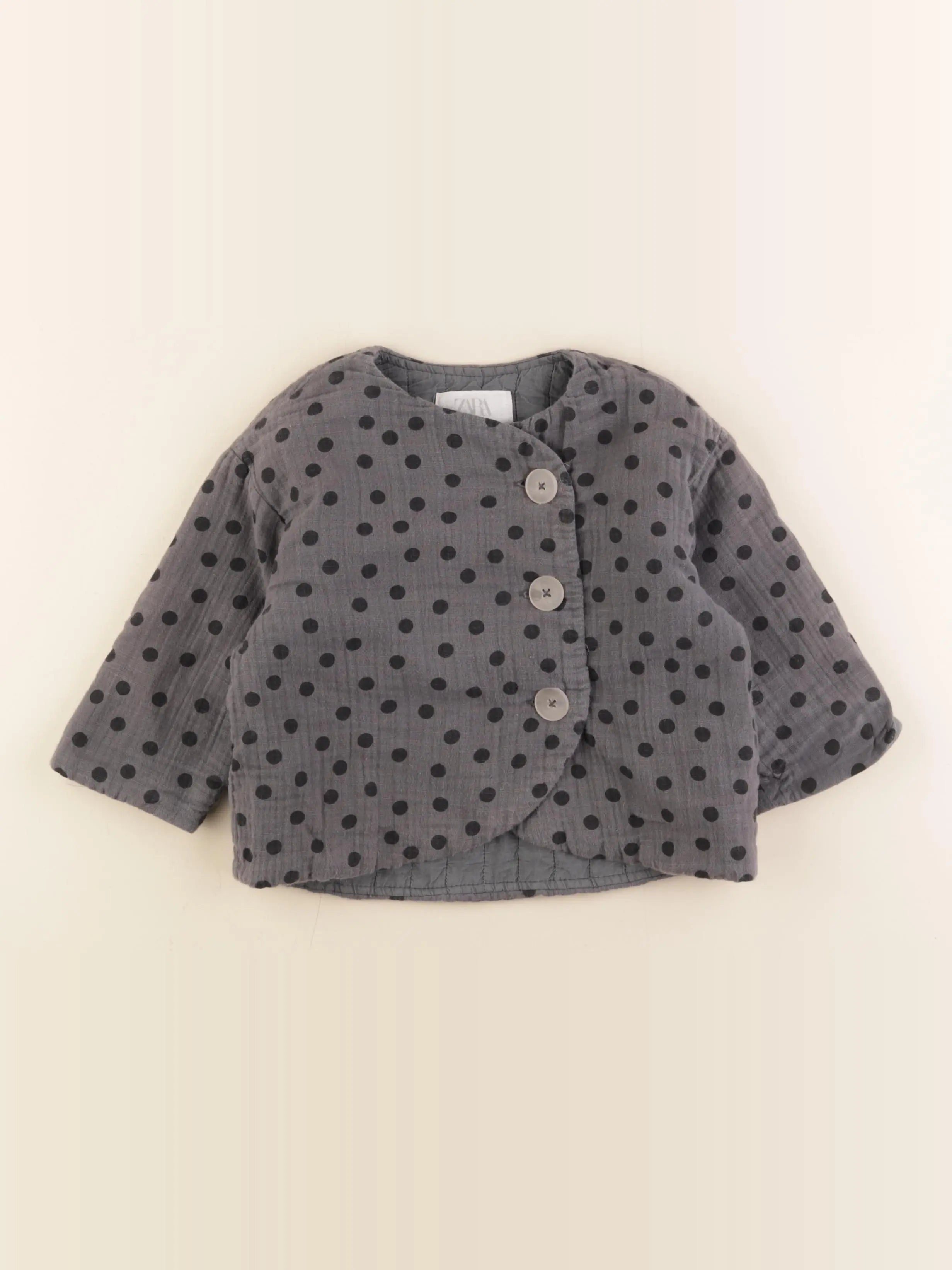 Zara - veste gris - 18/24 mois