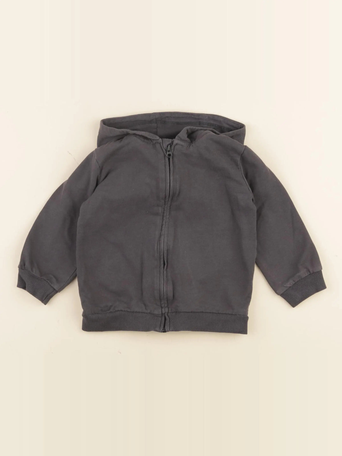 H&M - sweat gris - 12/18 mois