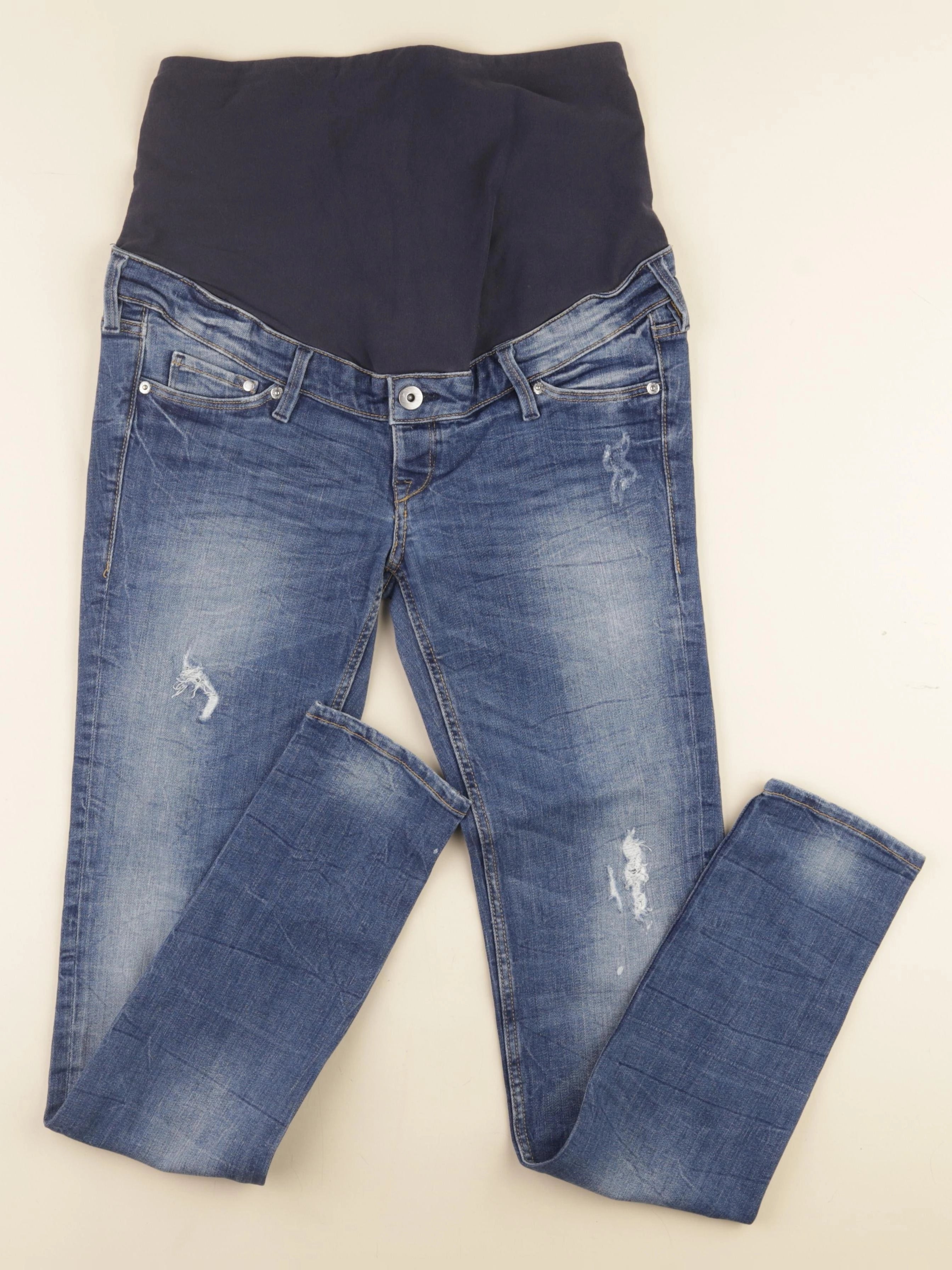 H&M - jean grossesse bleu - 40