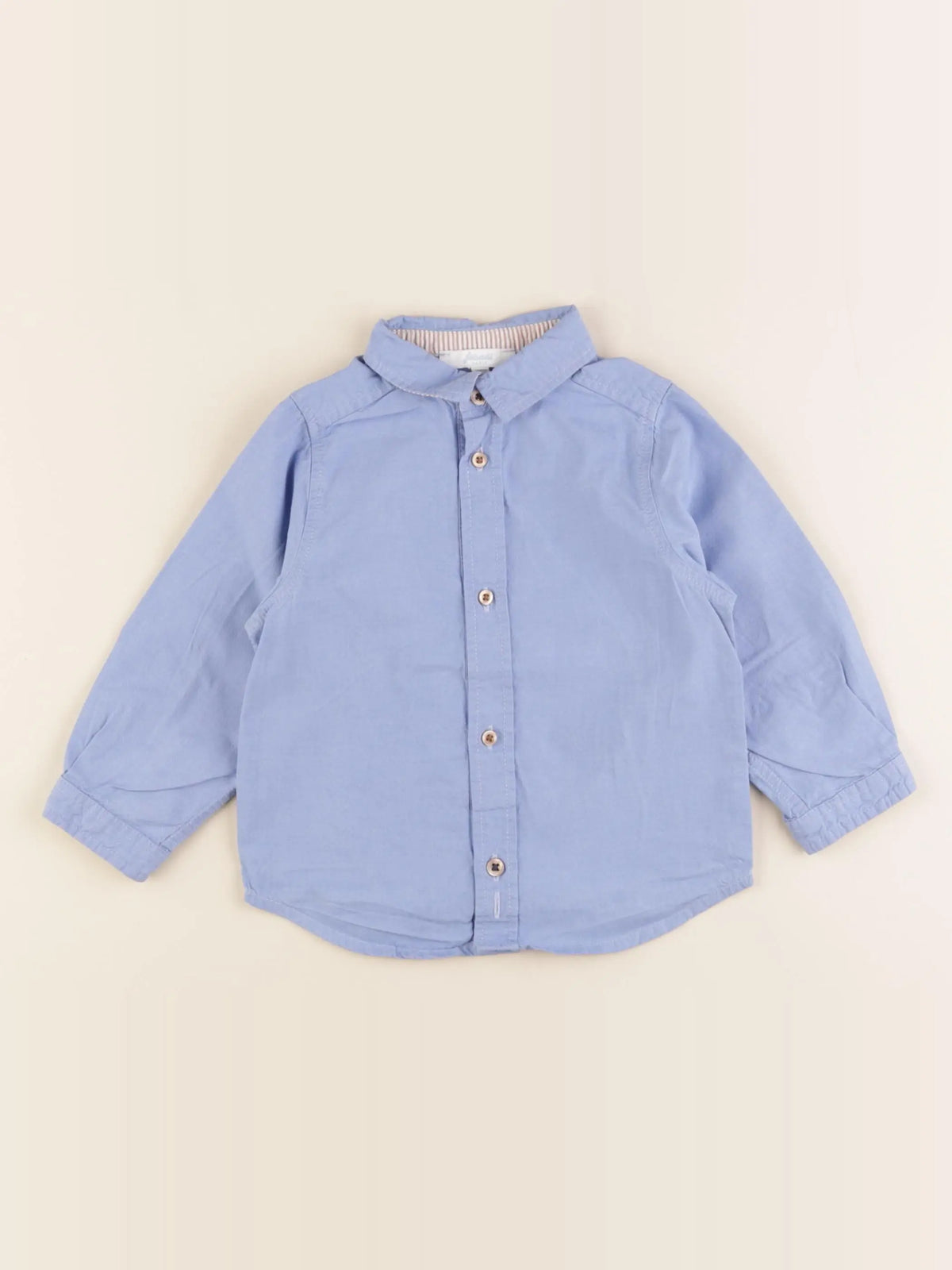 Jacadi - chemise bleu - 18 mois