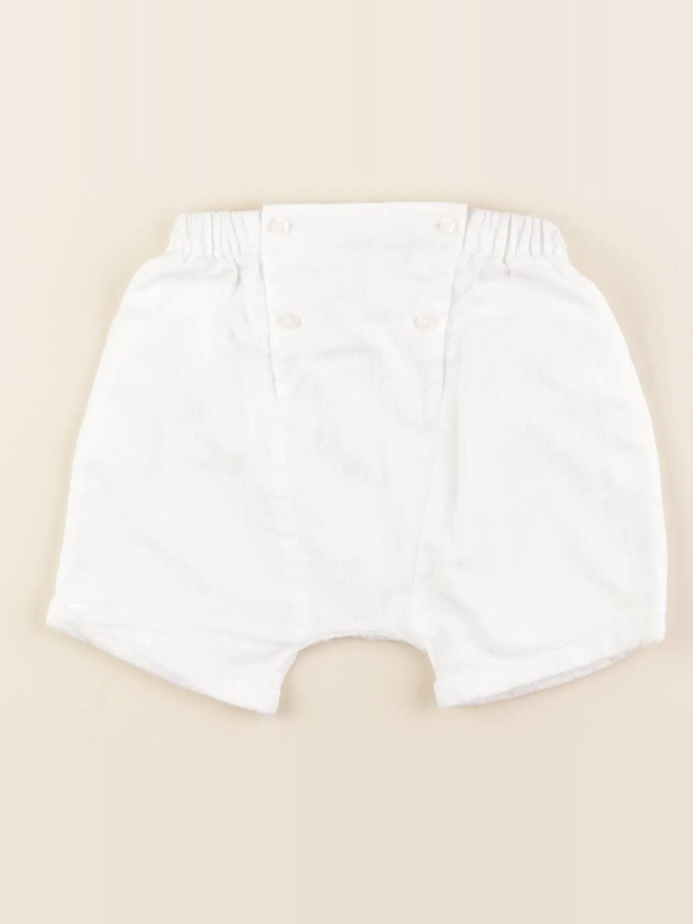 Boutchou - short blanc - 6 mois