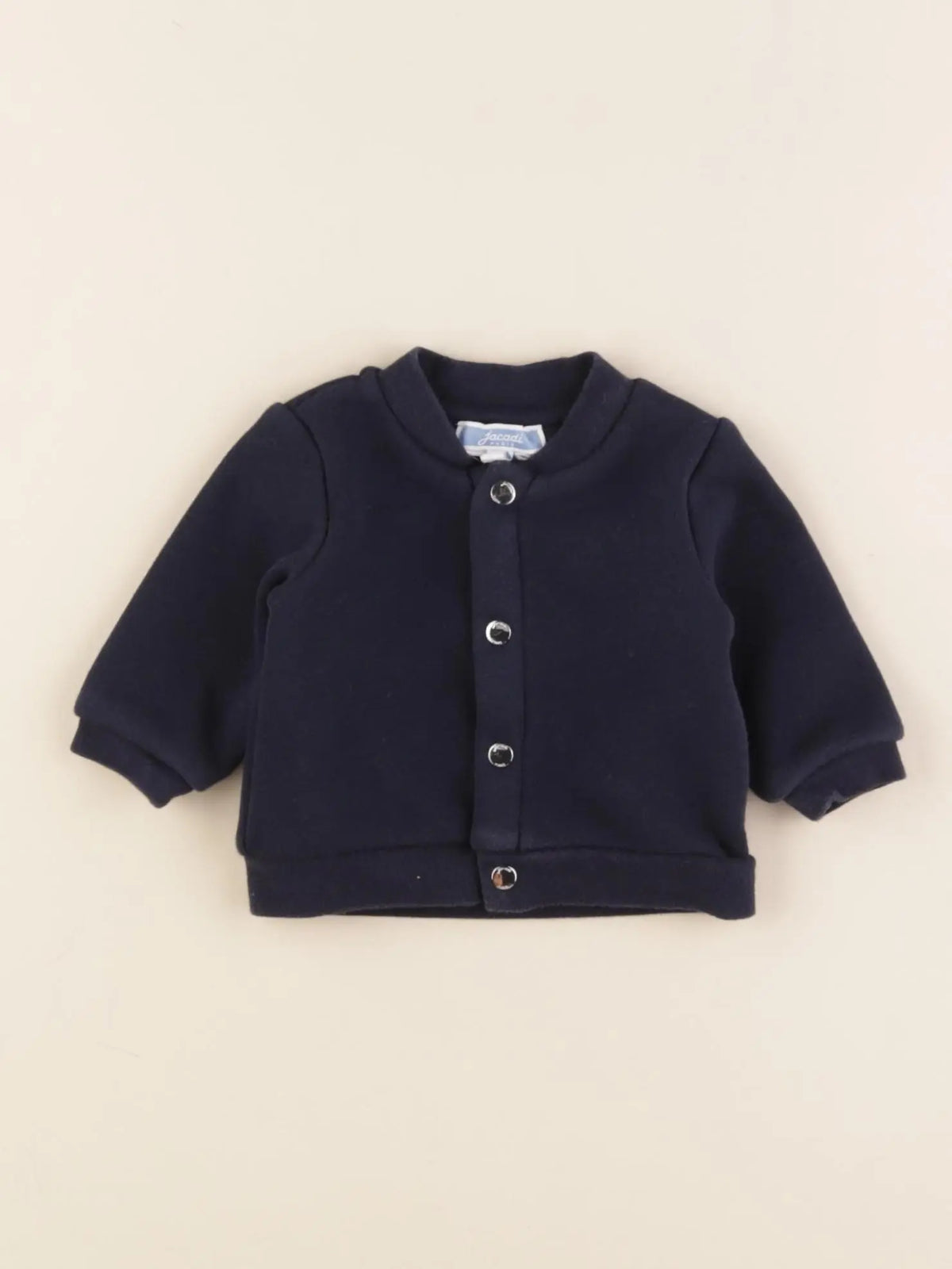 Jacadi - sweat bleu - 1 mois