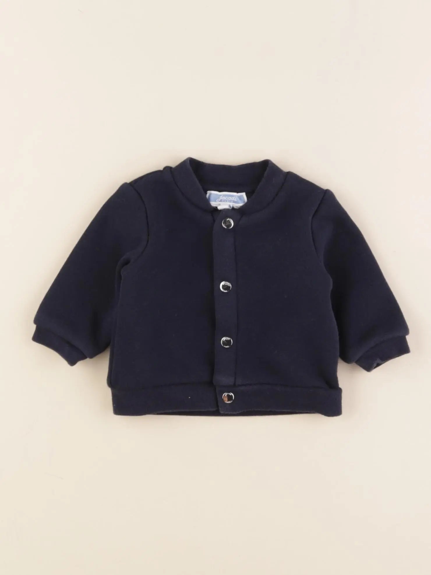 Jacadi - sweat bleu - 1 mois