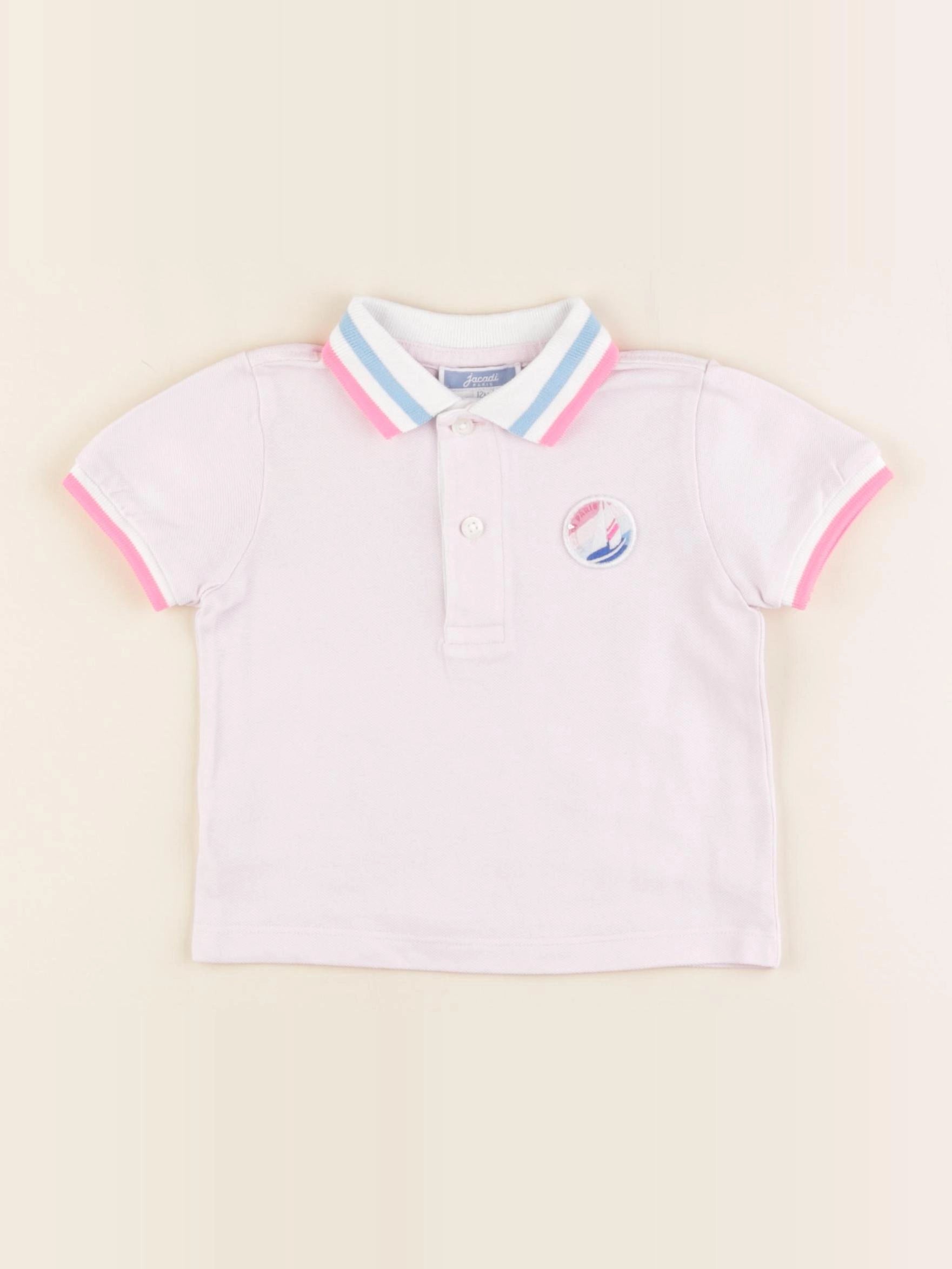 Jacadi - tee-shirt rose - 12 mois