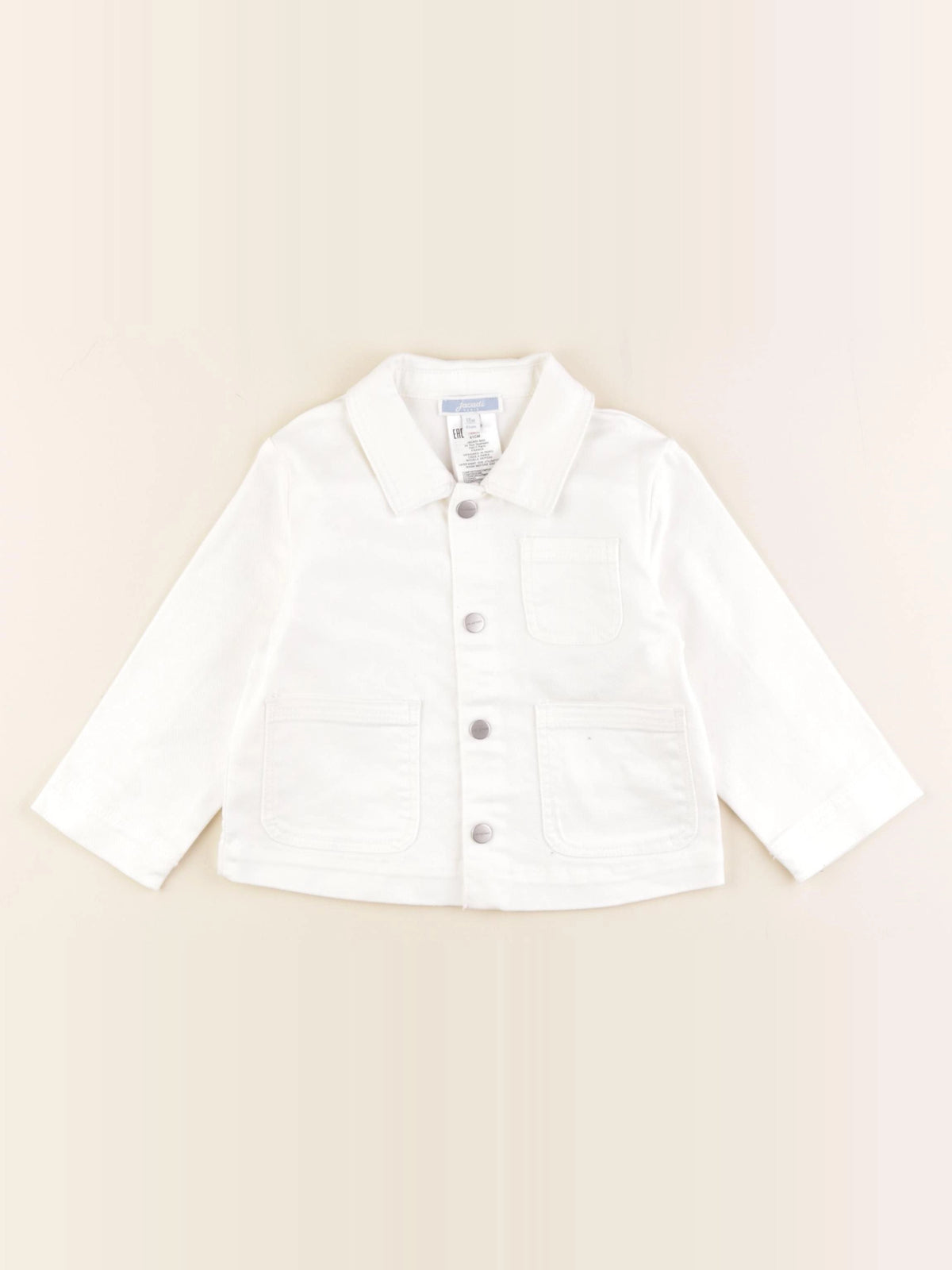 Jacadi - veste blanc - 18 mois