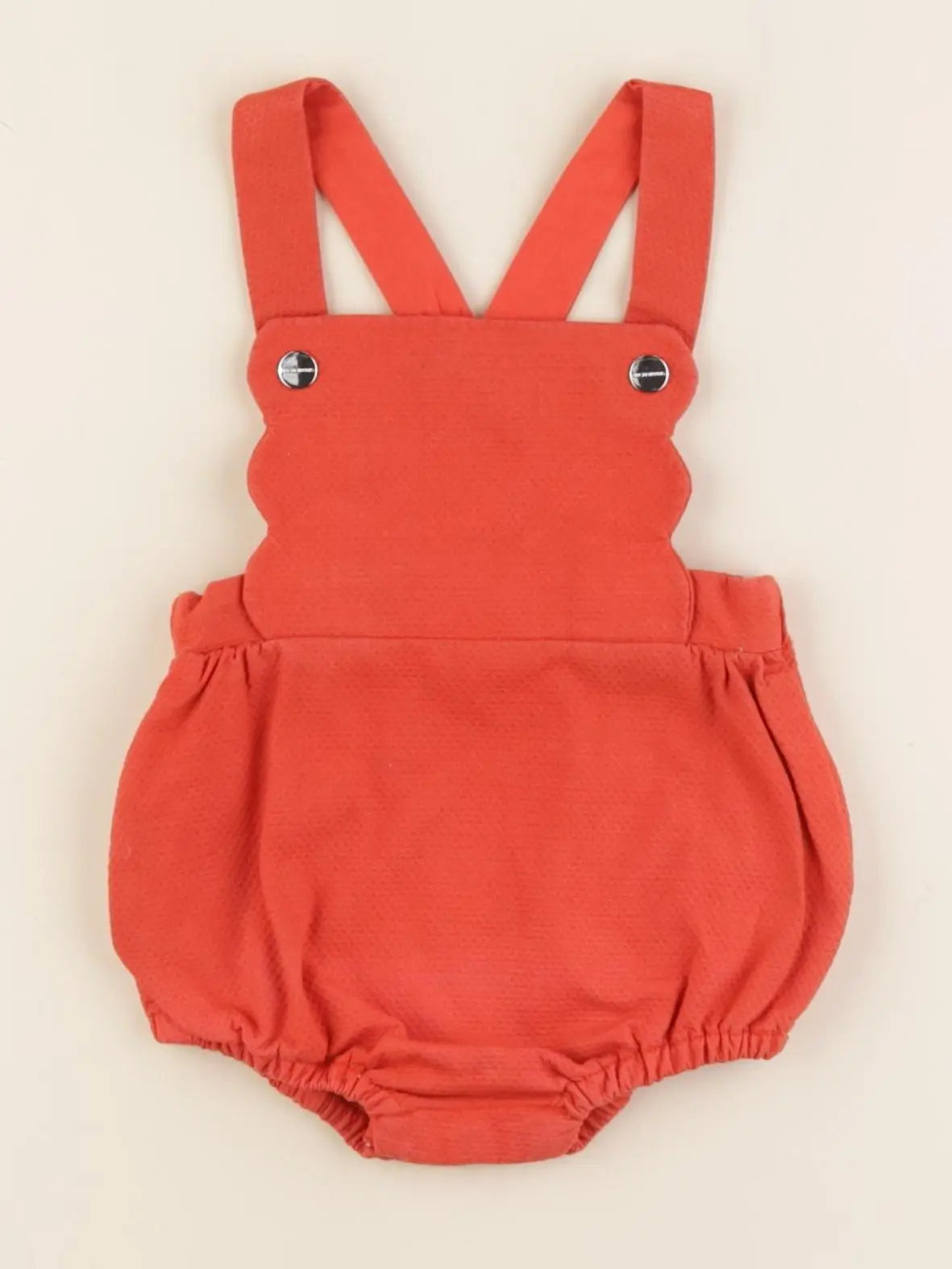 Jacadi - salopette rouge - 3 mois