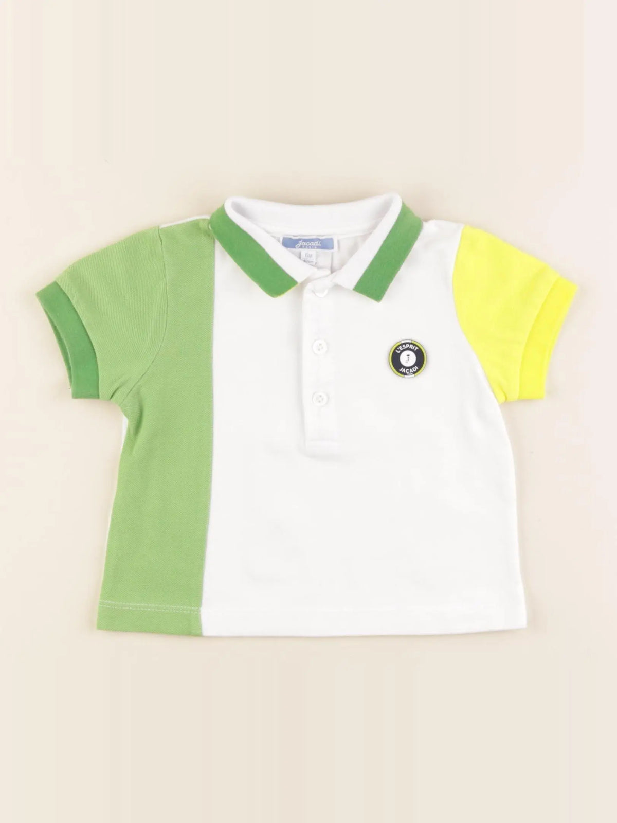 Jacadi - polo multicolore - 6 mois