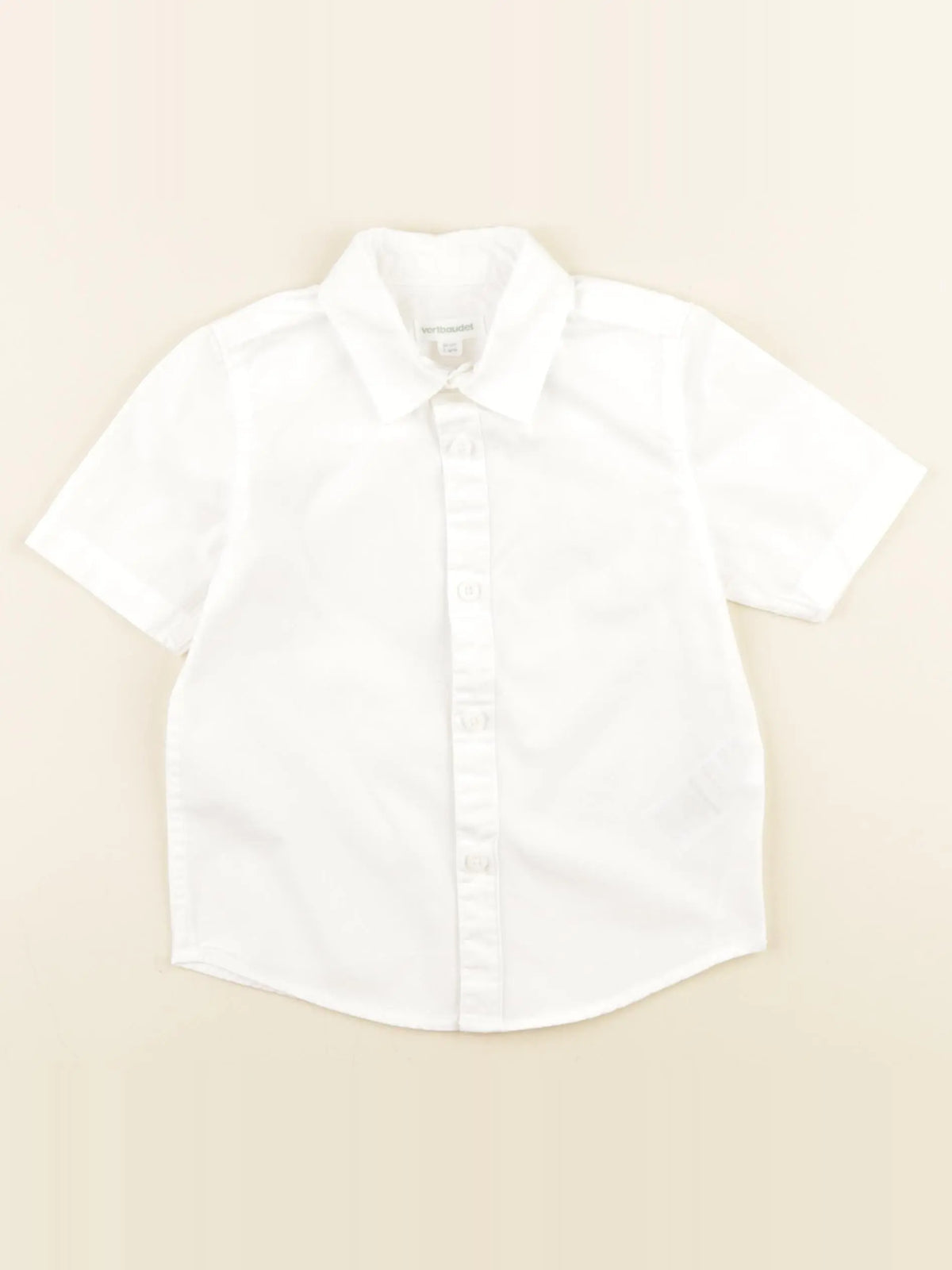 Vertbaudet - chemise blanc - 2 ans