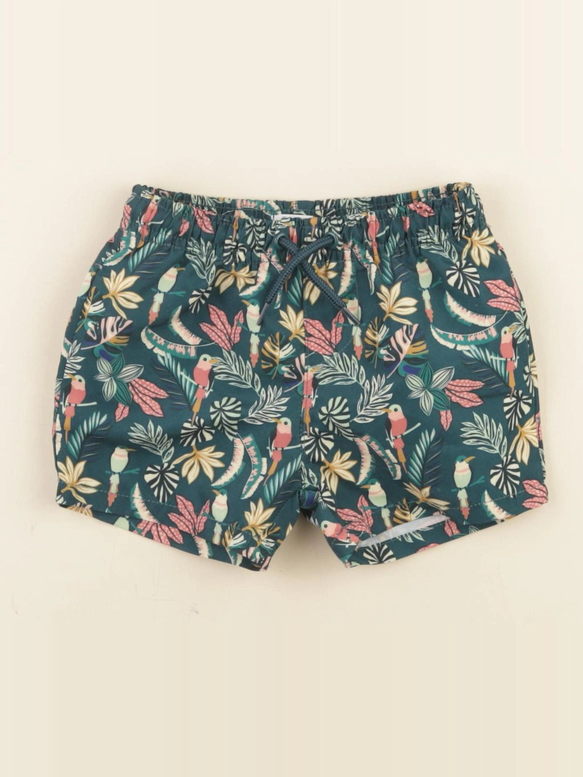 Vertbaudet - maillot de bain vert - 9 mois