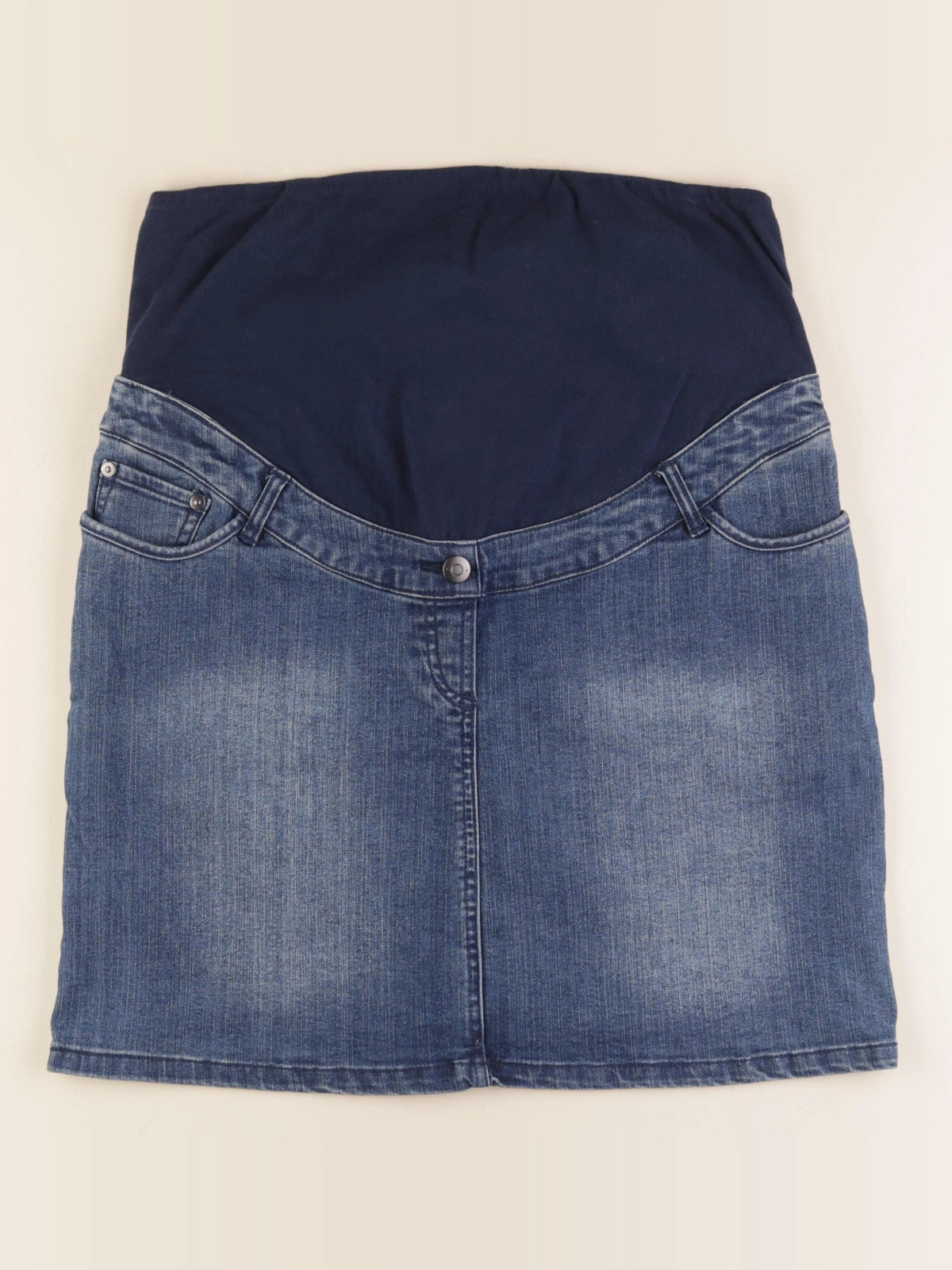 Vertbaudet - jupe grossesse bleu - 42