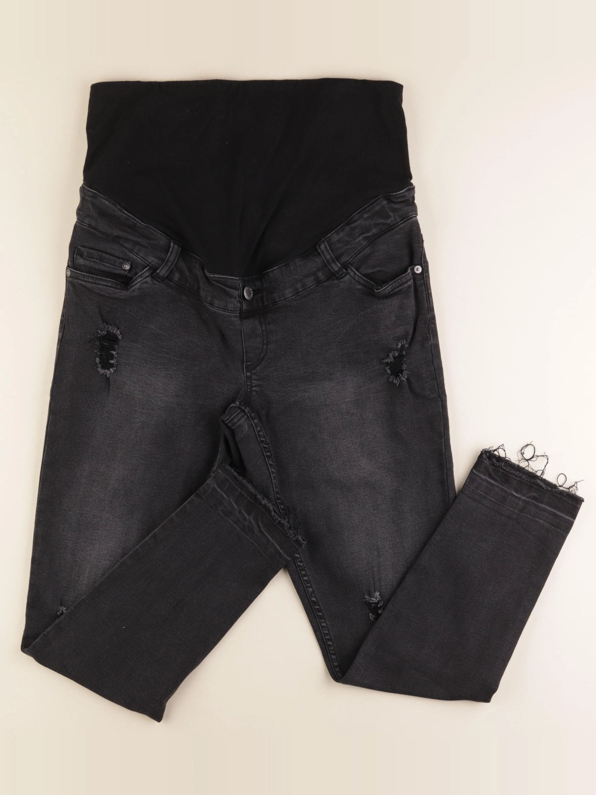 Vertbaudet - jean grossesse noir - 42