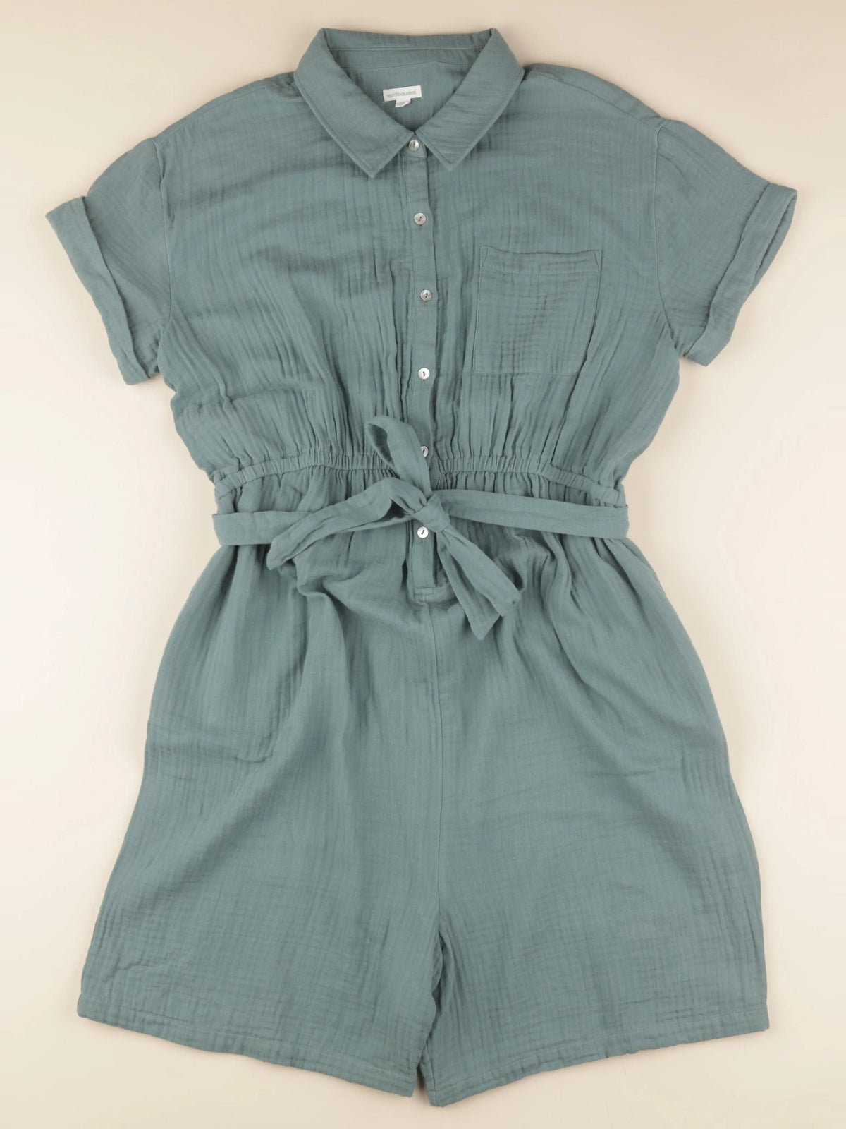 Vertbaudet - combinaison grossesse vert - 42