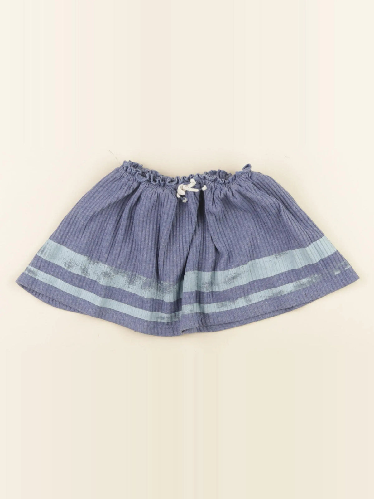 Zara - jupe bleu - 3/4 ans
