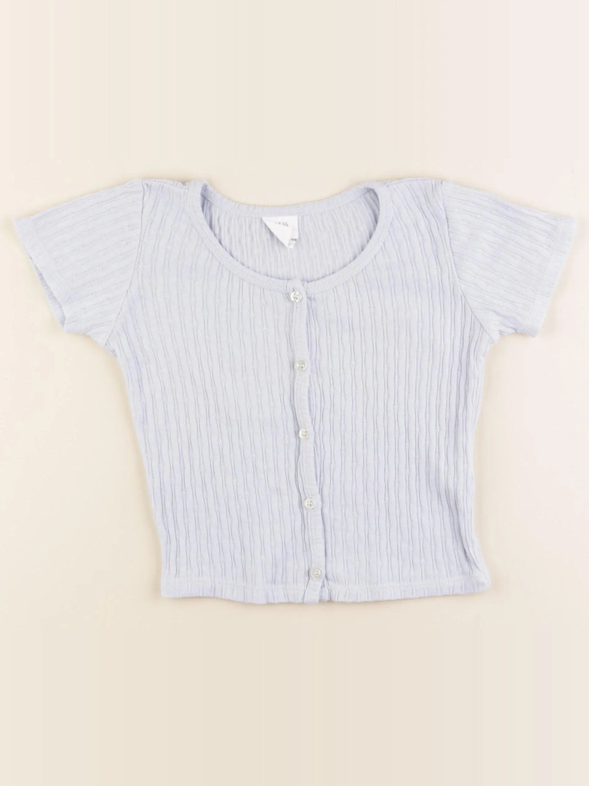 Zara - tee-shirt bleu - 6 ans